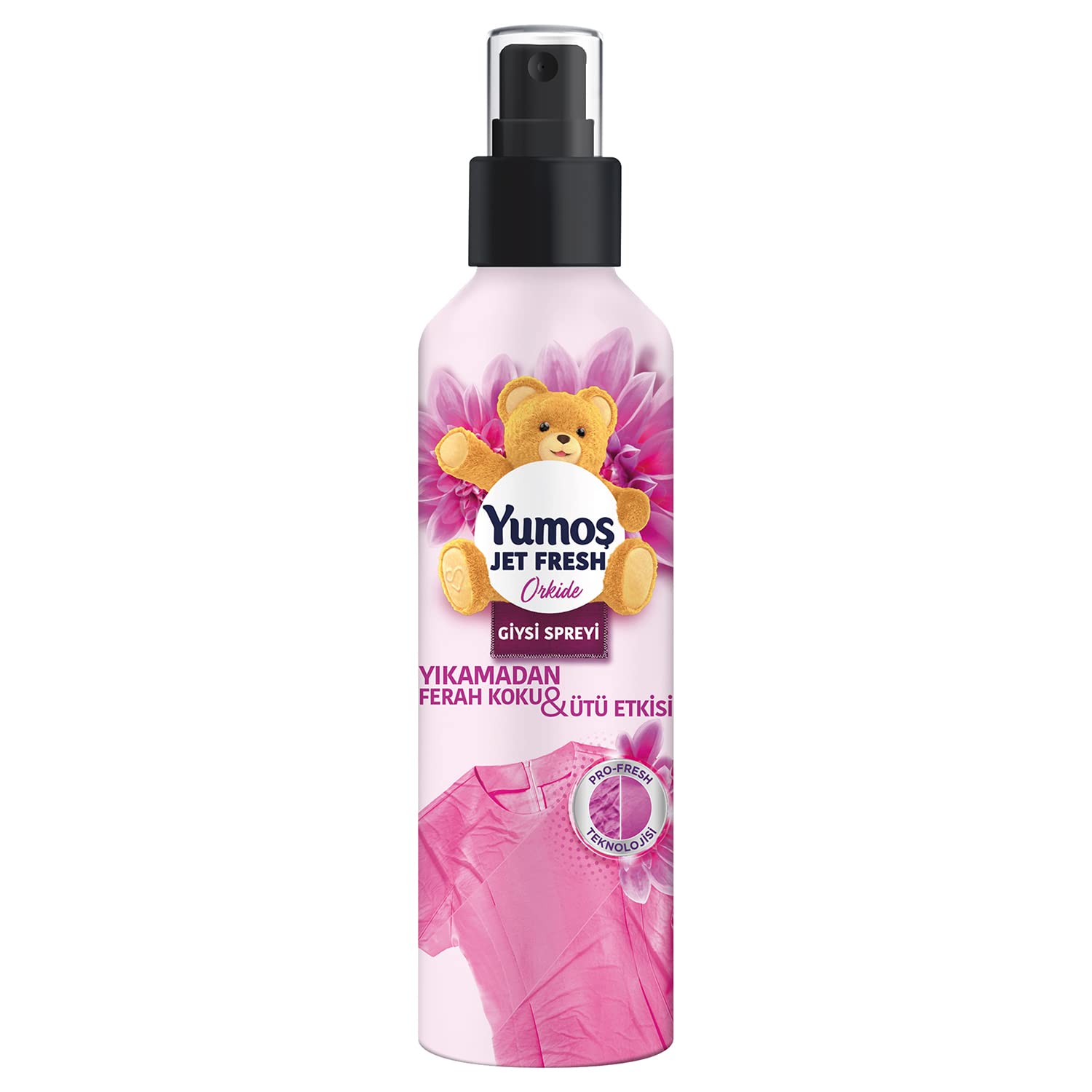 Yumoş JetFresh Giysi Spreyi Orkide 200 ml