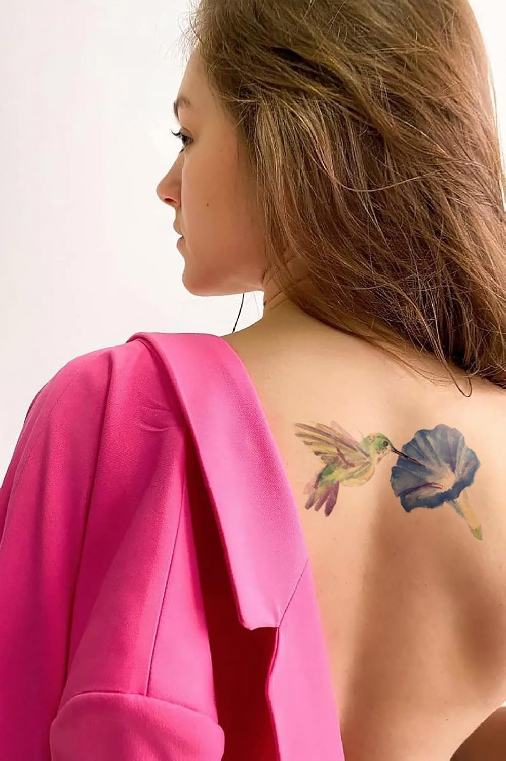 ARTİKEL Kuşlar Geçici Dövme,Geçici Tattoo,Vücut Dövme,Kol Bilek Dövme,Boyun Dövme,Sırt Dövme