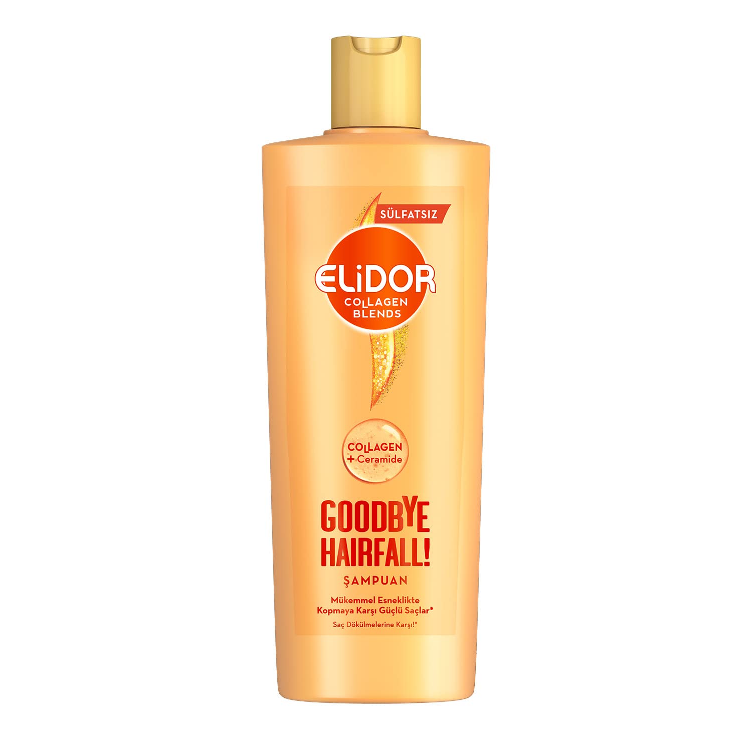 Elidor Collagen Blends Sülfatsız Saç Bakım Şampuanı Goodbye Hairfall Saç Dökülmelerine Karşı 350 ml