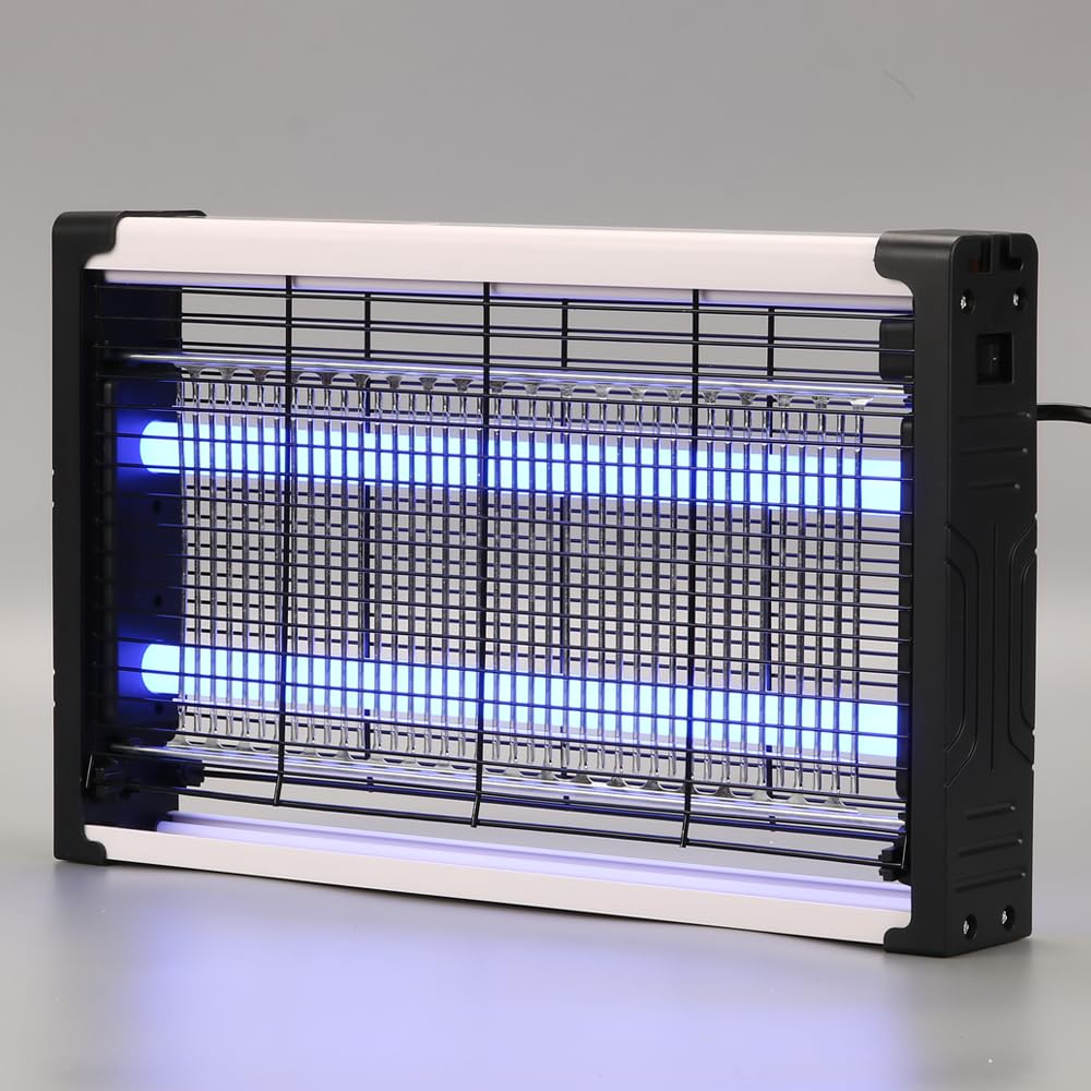 Aksesuarcı 6W - 220W/50Hz İki Ledli Sinek Öldürücü, Ultraviole Işıklı Büyük Boy Sinek Öldürücü, Haşere Öldürücü, Böcek Öldürücü