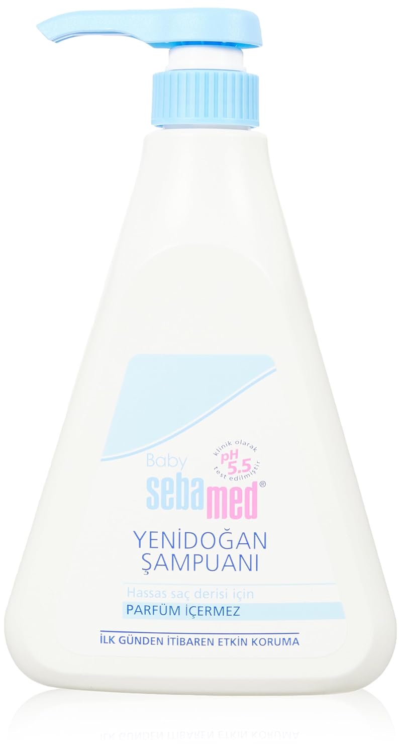 Sebamed Baby pH 5.5 Bisabolol İçerikli Koruma ve Bakım Sağlayan Yenidoğan Bebek Şampuanı 500 ml