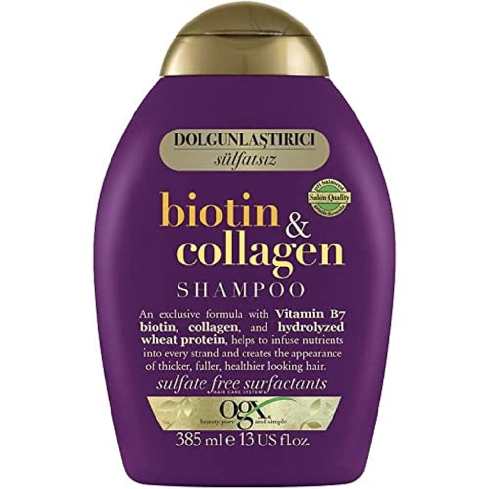 OGX Biotin Kolajen Sülfatsız Şampuan 385 ml x2