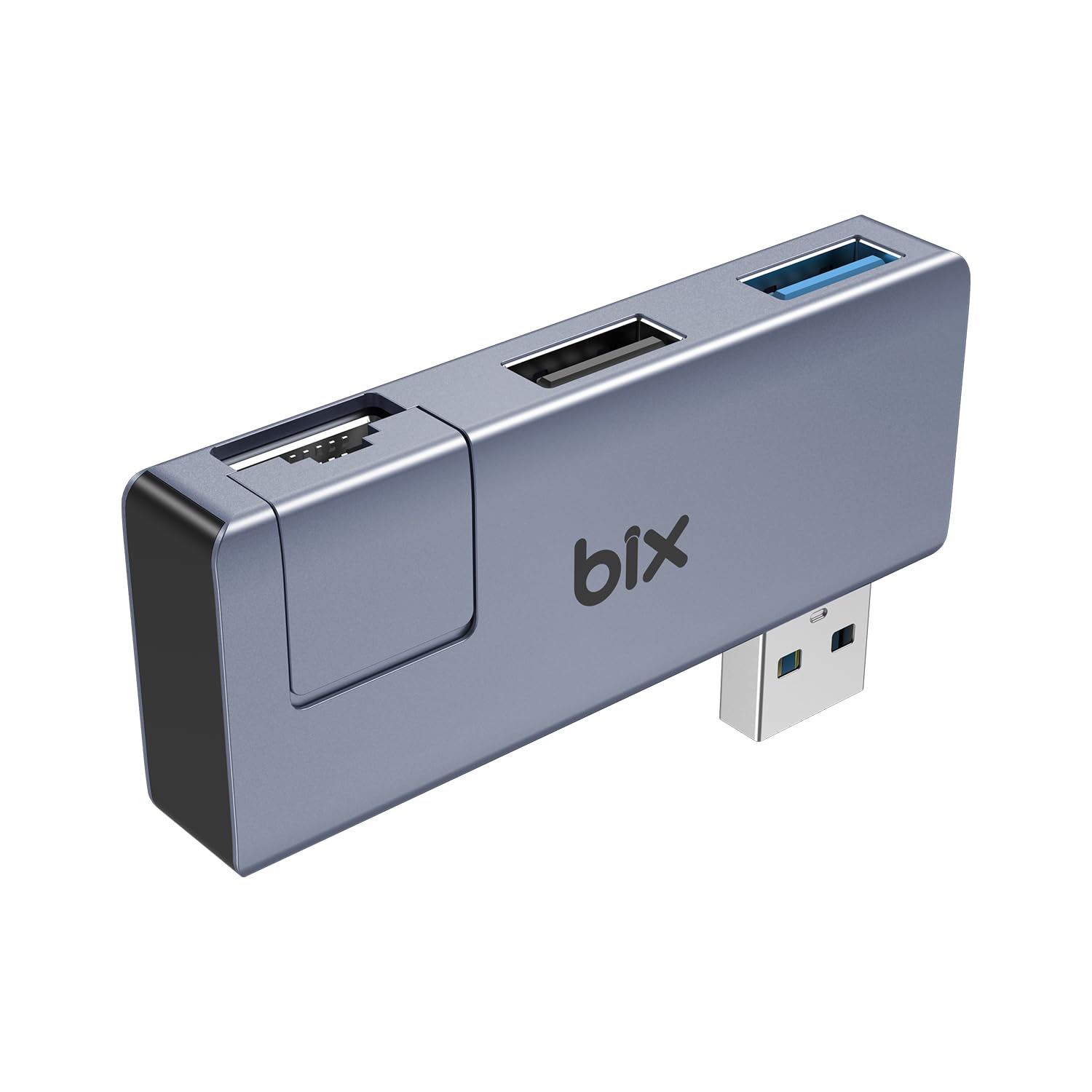 Bix BX22HB USB to USB 3.2 USB 2.0 RJ45 Dönüştürücü Adaptör Hub