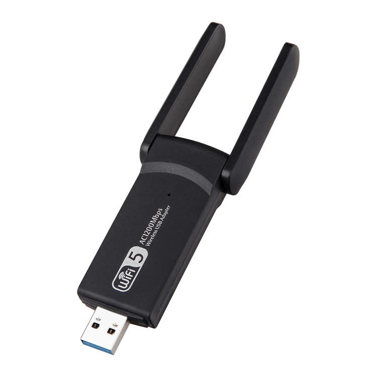 PrimeX PX-AC1200 Realtek RTL 8812BU Ac1200 USB3.0 1200Mbps/1300Mbps Wifi Adaptör, 2.5G 5G 5.8G Wireless Adaptör, USB Wifi Alıcı
