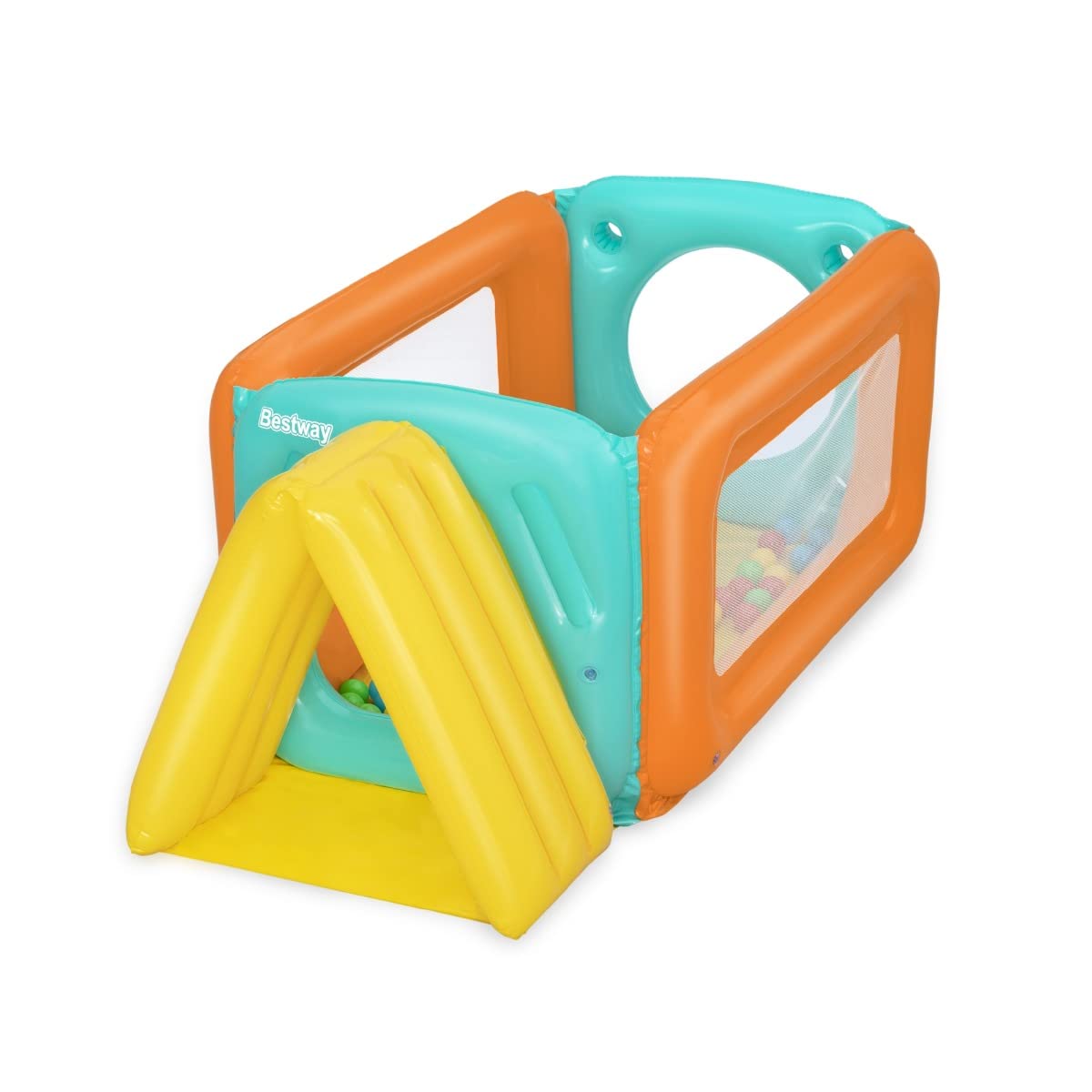 Bestway Tunneltopia 25 Oyun Topu ile Top Çukuru Seti