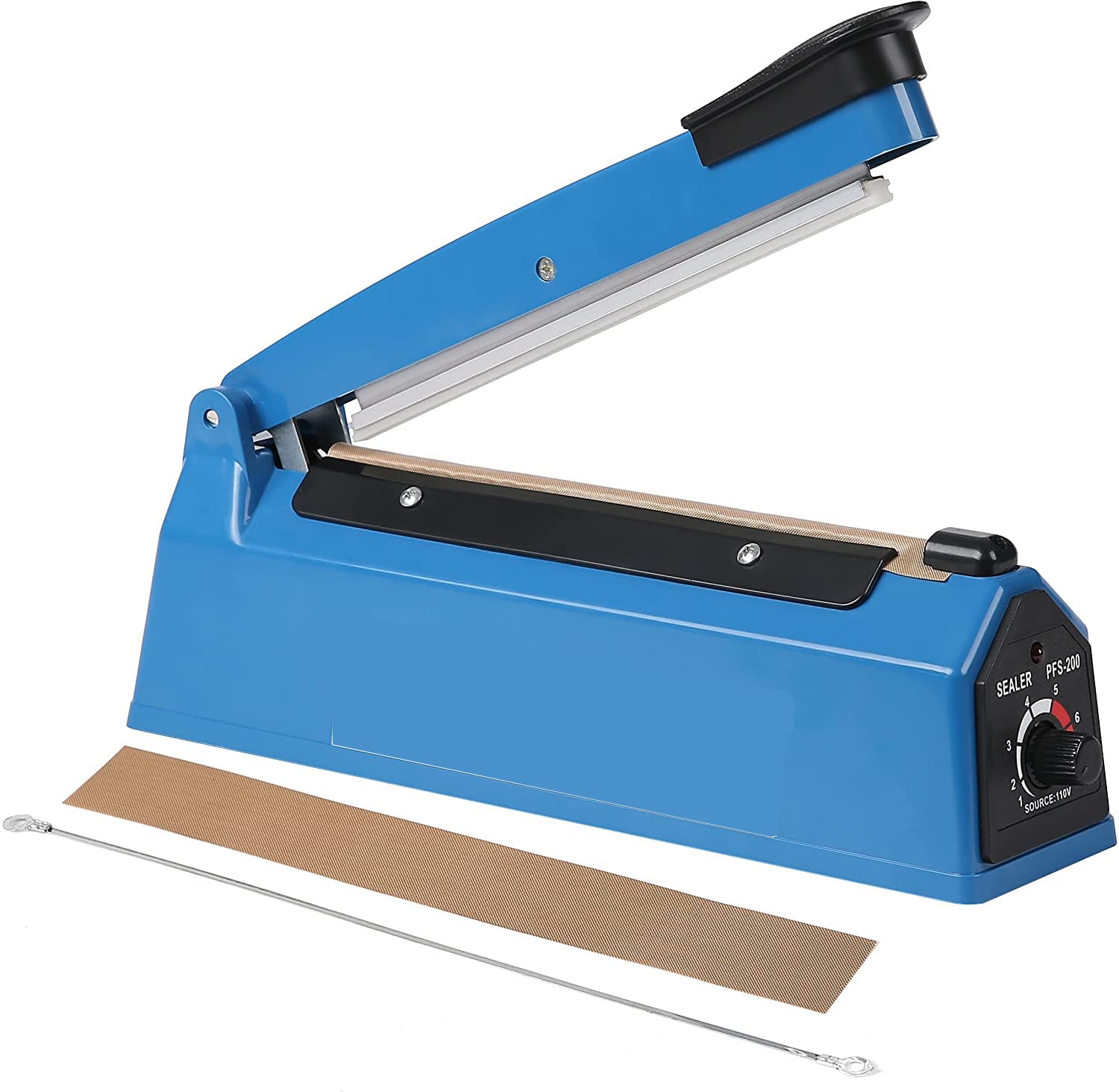 30 CM Metal Kasa Poşet Ağzı Yapıştırma Kapama Makinesi