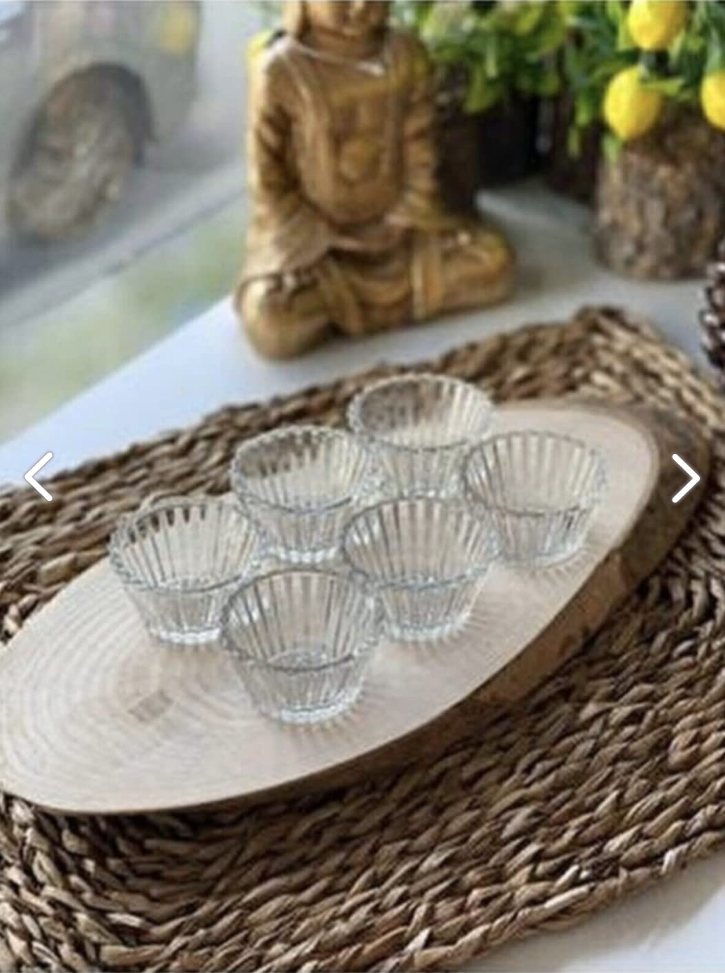 Davet 6'lı Sosluk Cam Mini Sosluk-reçellik Sunumluk Kahve Yanı