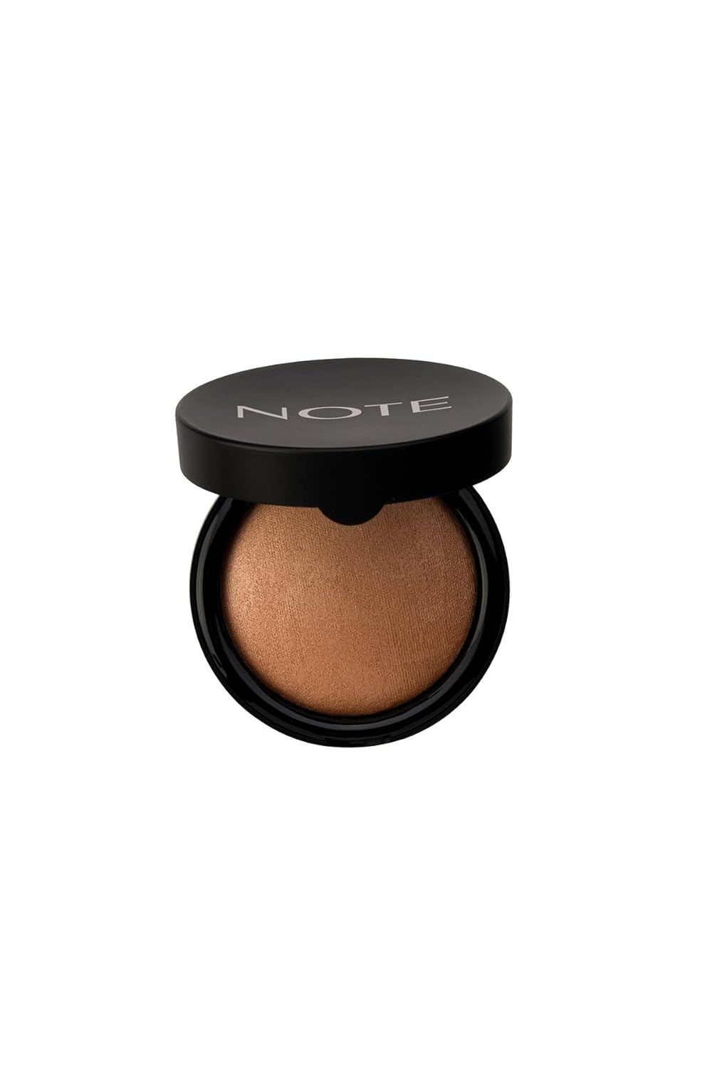Note Cosmetics Baked Blusher 01 Pleasure Işıltılı Fırınlanmış Toz Allık