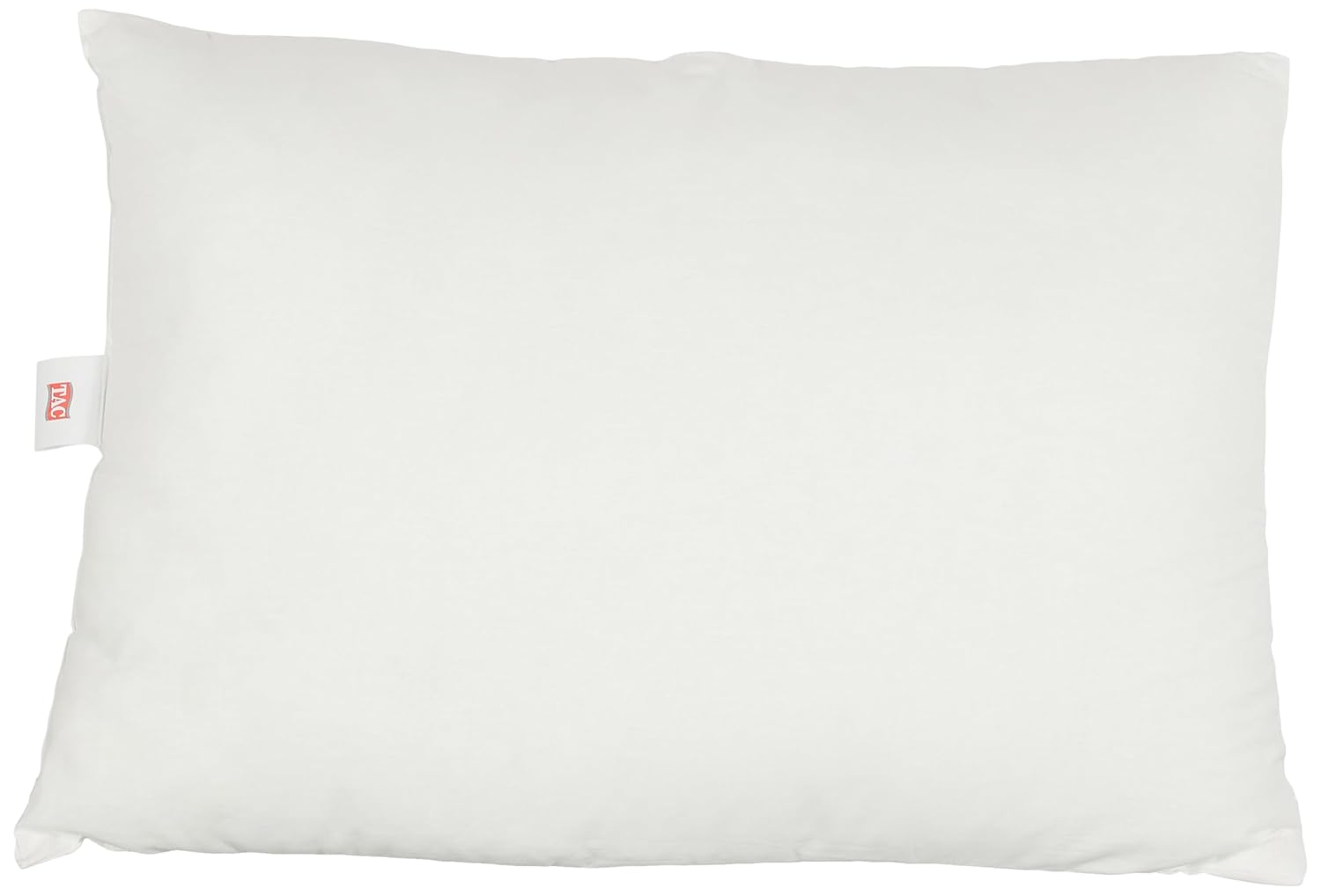 Taç Comfort Düz Dış Kumaş:%100 Pamuk, İç Dolgu: Boncuk Elyaf Yastık, Beyaz, 50x70 cm