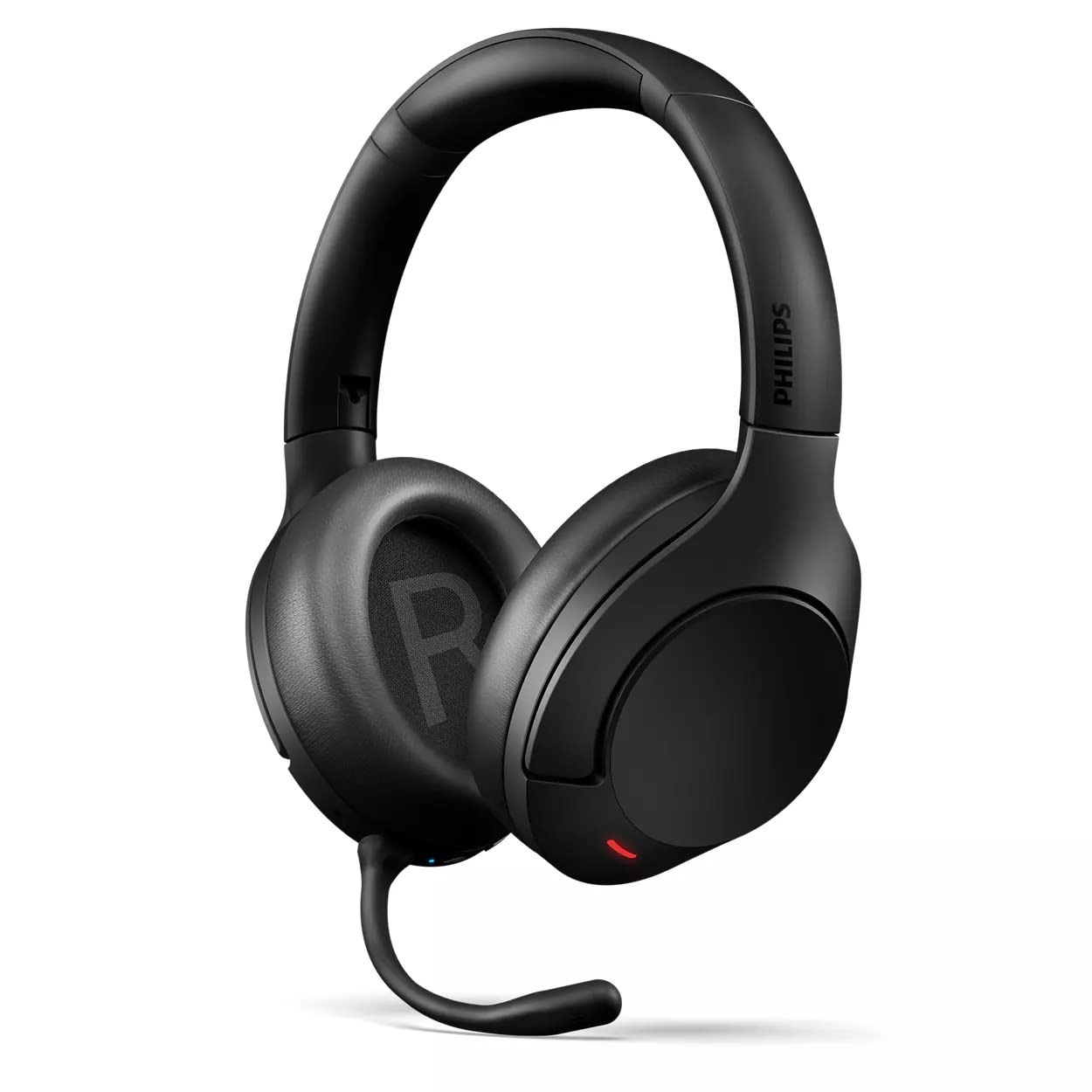 Philips TAH8507BK BT ANC Pro Kulak Üstü Kulaklık 55h Dokunmatik Hi-Res BT Dongle Boom Mikrofonlu Siyah