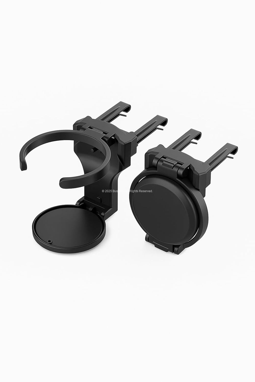 Coverzone Araç içi Telefon Tutucu Tepsisi Araba için Ayarlanabilir 8,3 inçlik Tepsi Üstü Telefon Tutucu, Telefon Yuvası ve 360 ° döndürme özellikli Araba Yemek Tutucu Tepsi