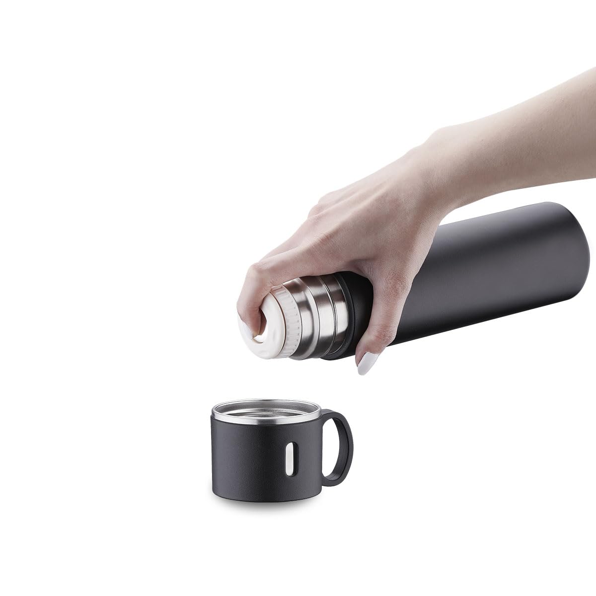 KORKMAZ A5564 Enjoy Termos 580Ml. Siyah