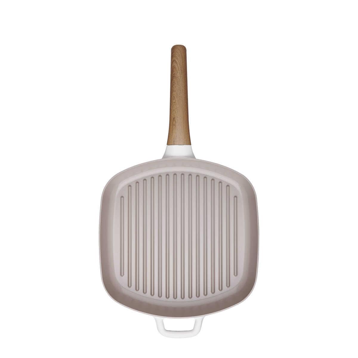 KORKMAZ A2985 Gusto Seramik Kare Grill Tava 28x28 cm