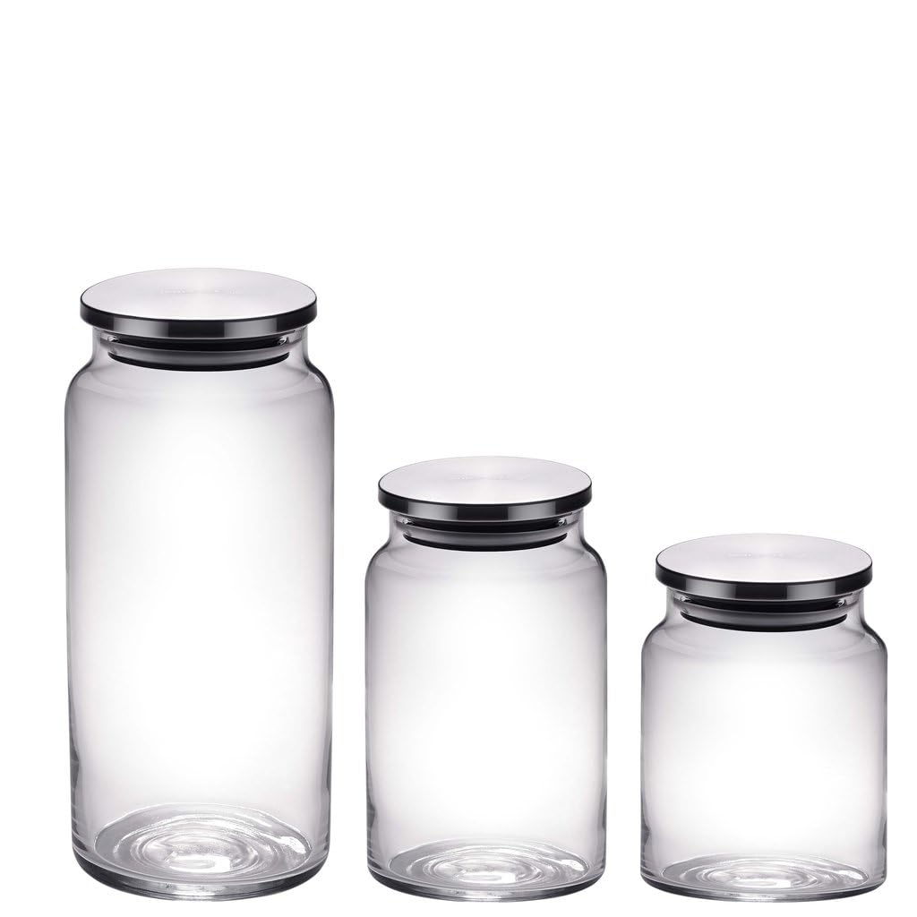 Korkmaz A5625-6 Stora Pure Cam 3'lü Saklama Seti