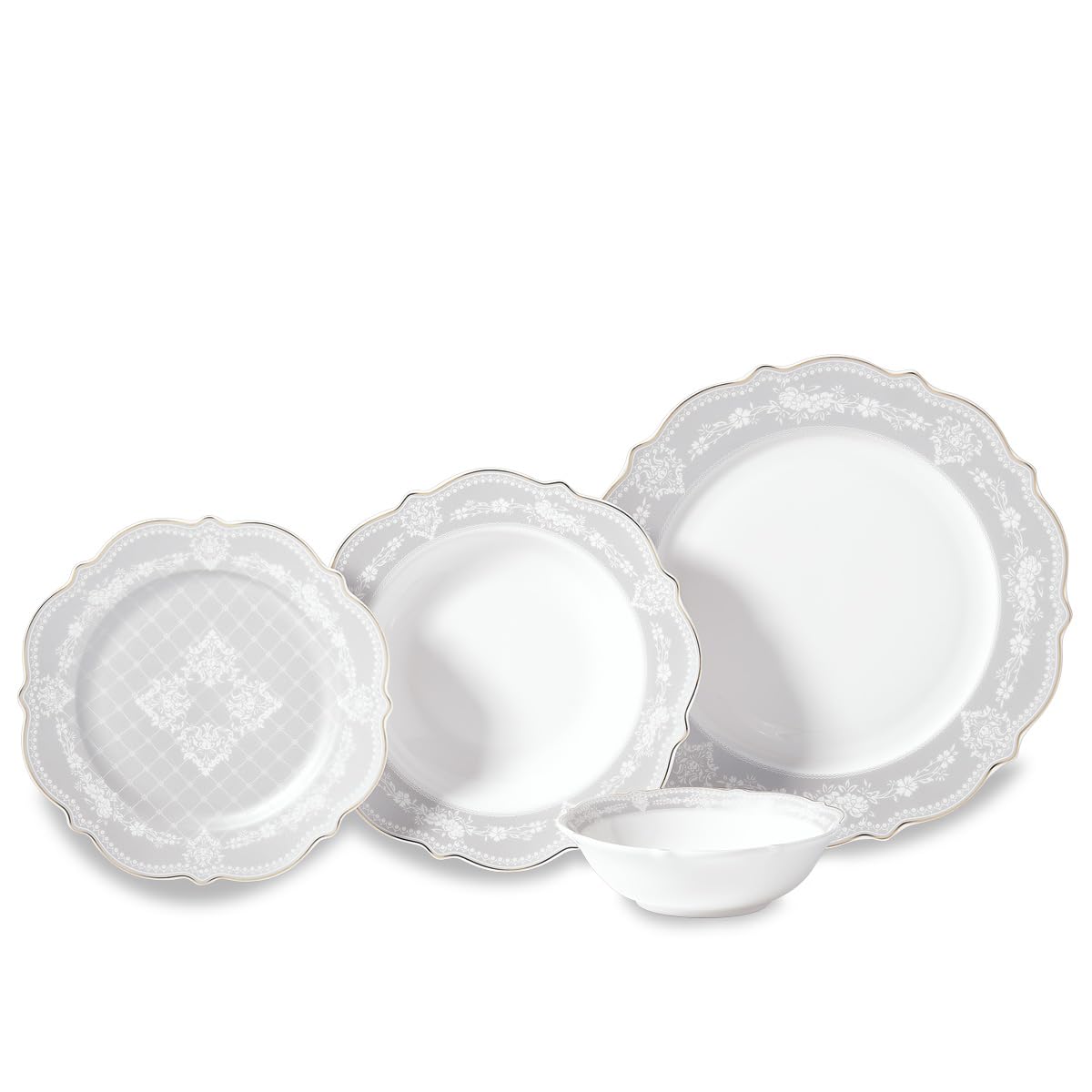 Korkmaz Eliza Coll. 60 Parça Yemek Takımı A8272