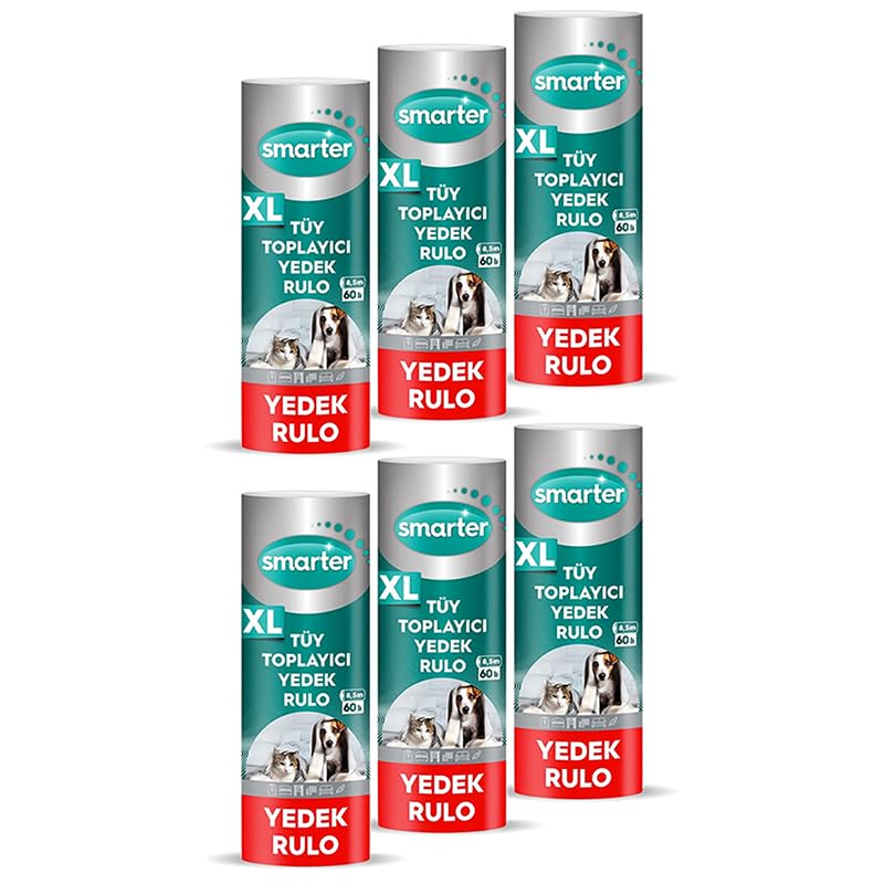 SMARTER XL TÜY TOPLAYICI YEDEK RULO 6 LI