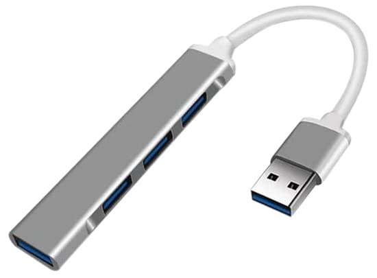 Daytona A-809 Macbook Uyumlu USB To 4 USB 3.0 Adaptör Çevirici, Gri