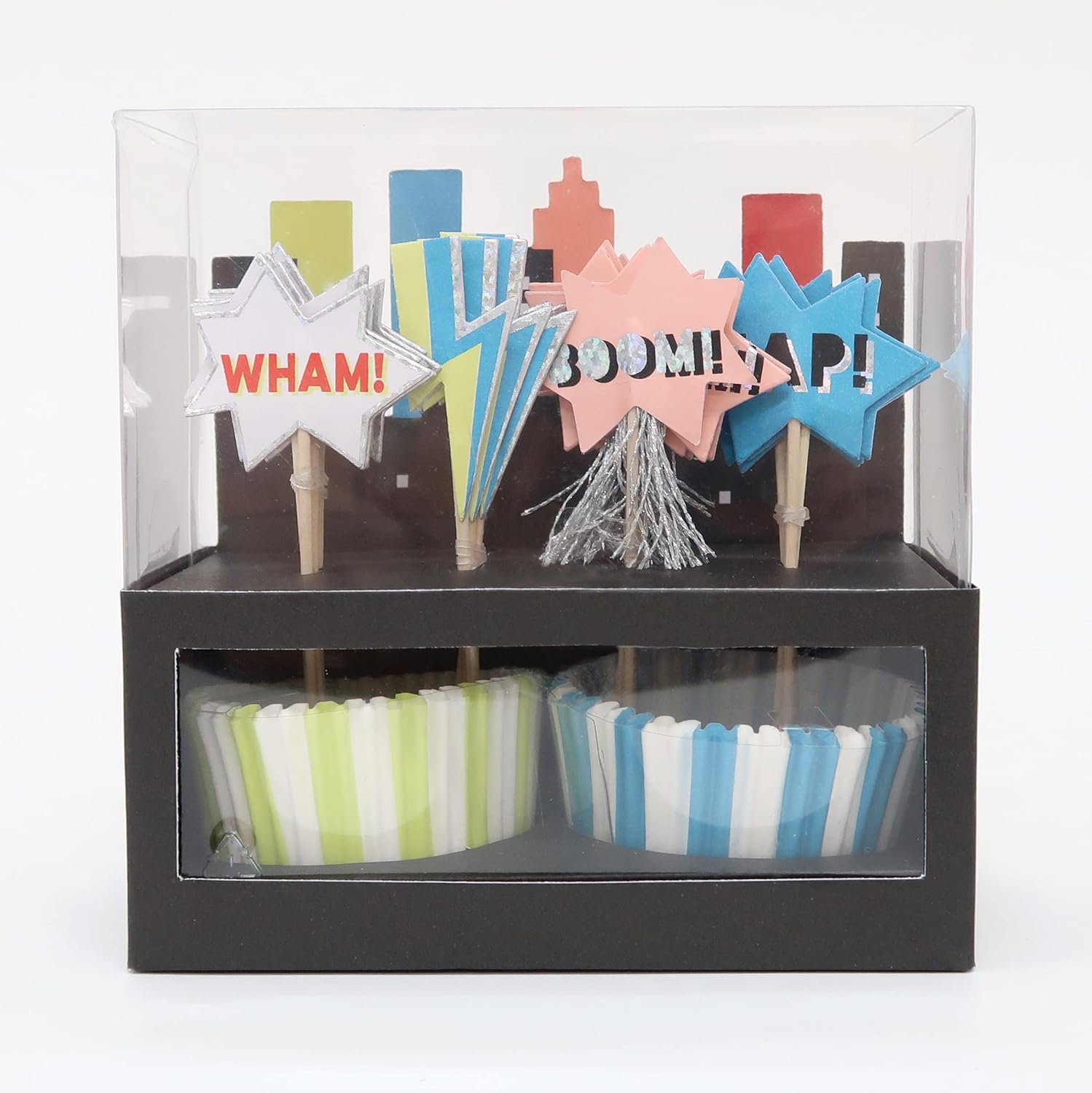 Meri Meri Süper Kahraman Cupcake Seti, 24'lü