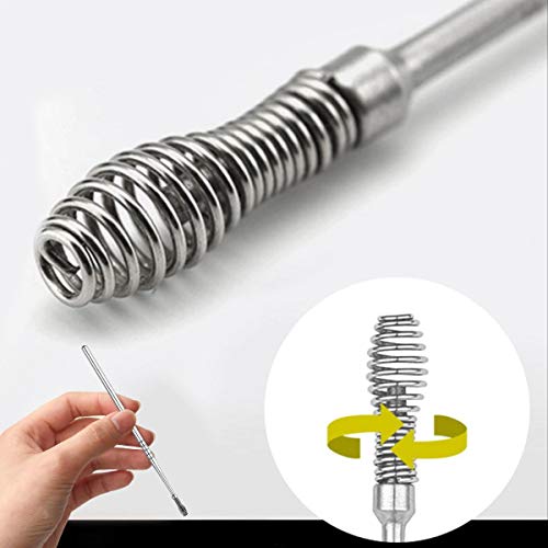 BUFFER® 6 Parça Paslanmaz Çelik Kulak Balmumu Toplayıcı Çıkarıcı Temizleyici Çubuk Seti, Tekrar Kullanılabilir Kulak Bakım Seti