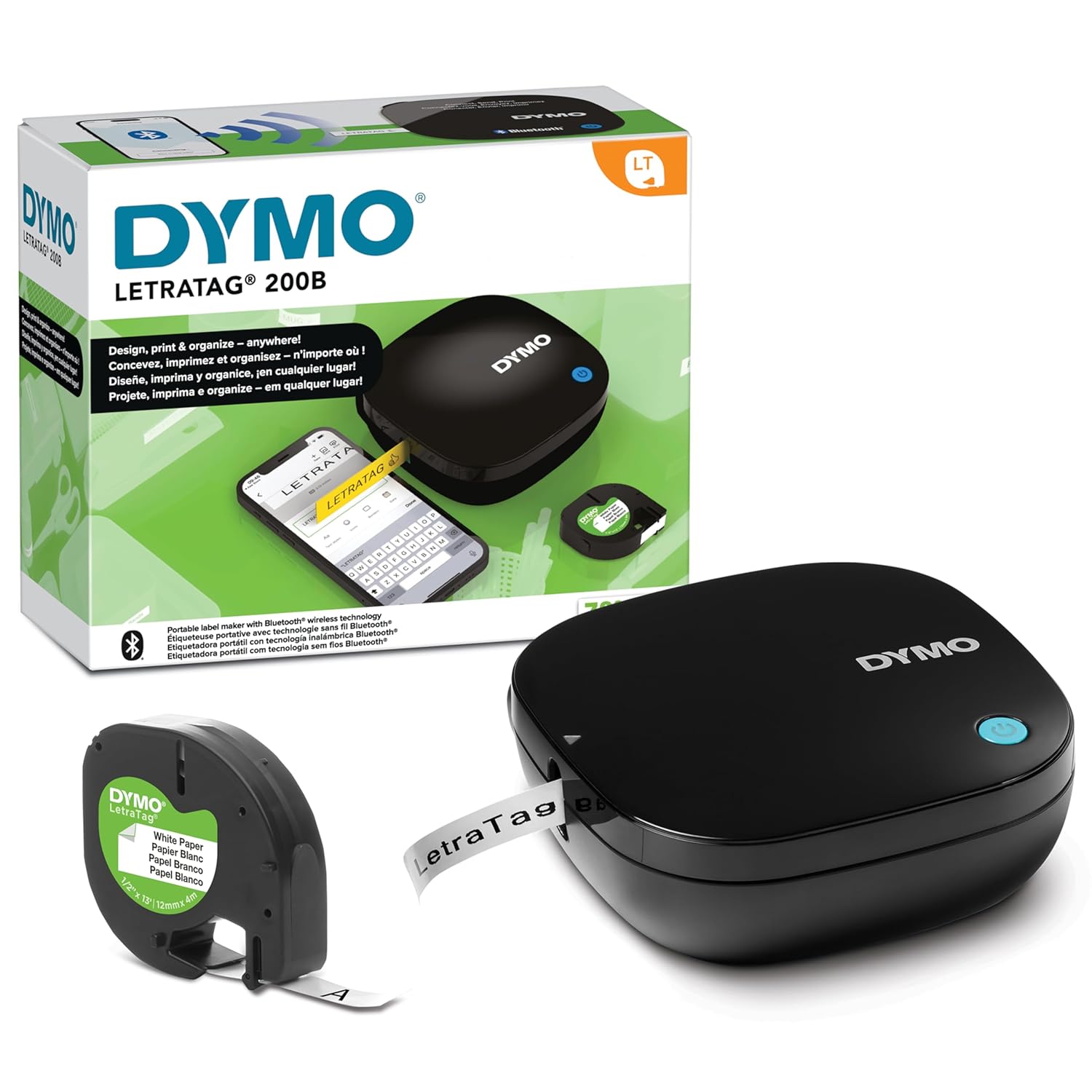 DYMO LetraTag LT-200B Bluetooth Siyah Etiketleme Makinası