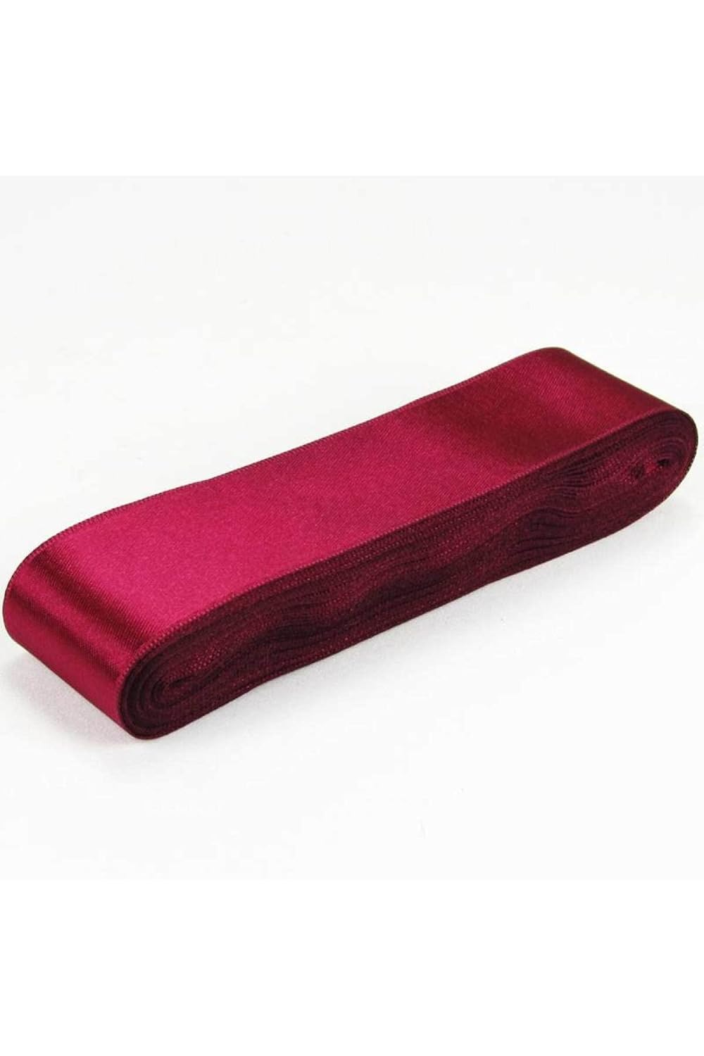PARTİ VİTRİNİ Bordo Renk Saten Kurdela 4 Cm. X 10 Metre (Bordo)