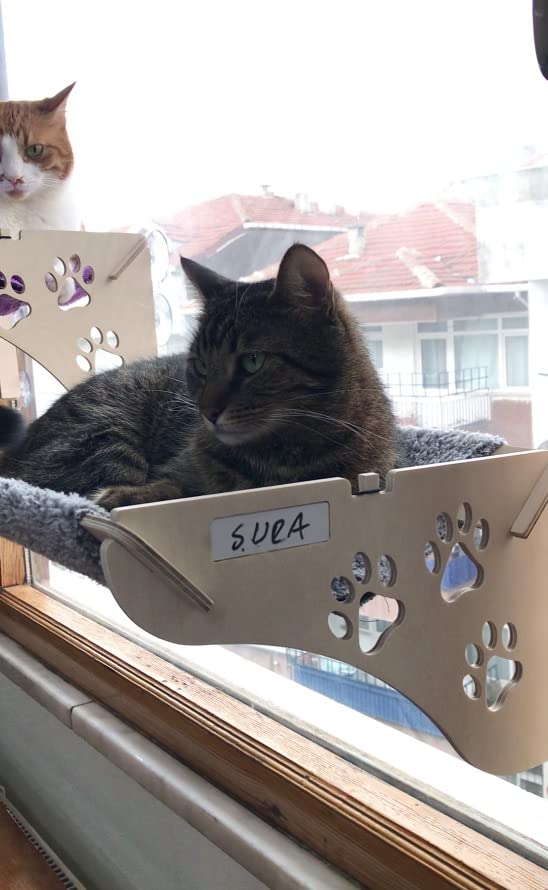 ATA HOME Cama Asılan Kedi Yatağı Vantuzlu