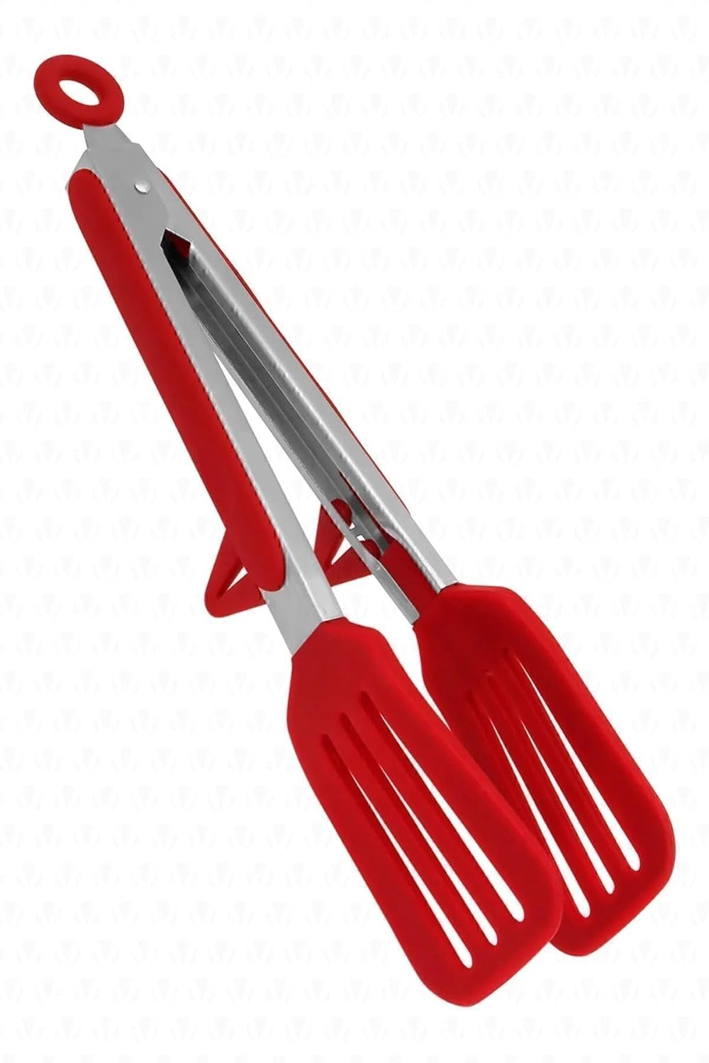 Valletta Clavis Metal Saplı Kilit Sistemli Smart Silikon Maşa Kırmızı