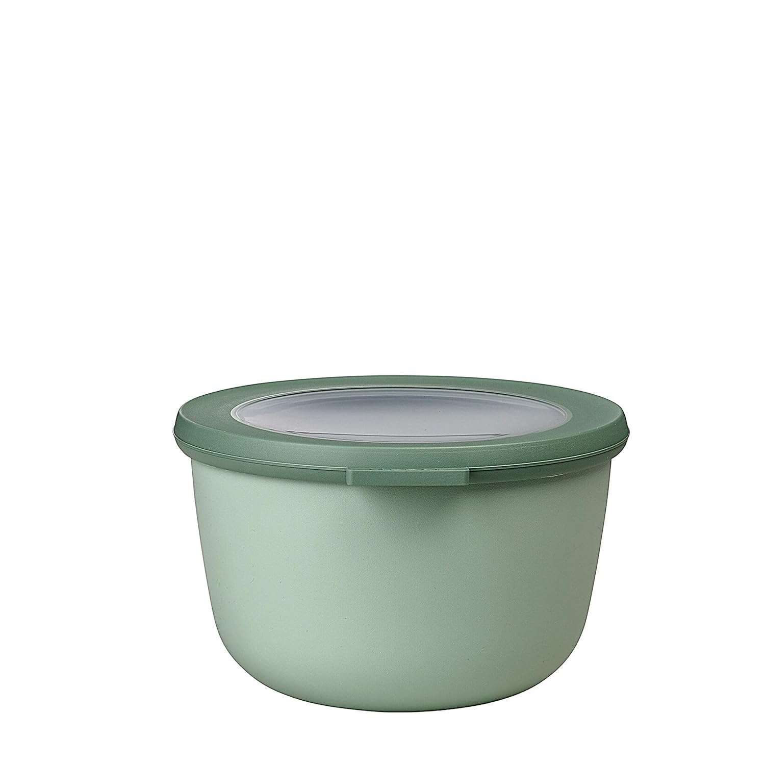 Mepal - Multi Bowl Cirqula Round - Kapaklı Saklama Kabı - Buzdolabı için hava geçirmez saklama kutusu ve mikrodalga fırın kabı olarak uygundur - 1000 ml - Nordic Sage