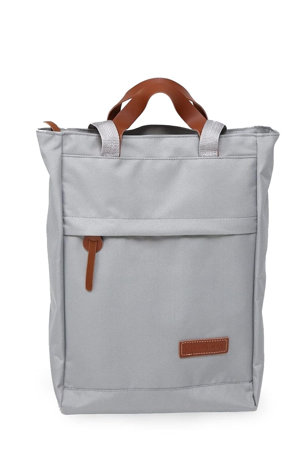 RAMSBURRY Unisex Su Yeşili Su Geçirmez İmperteks Kumaş Üçü Bir Arada Omuz El Sırt Çantası (Su Yeşili)