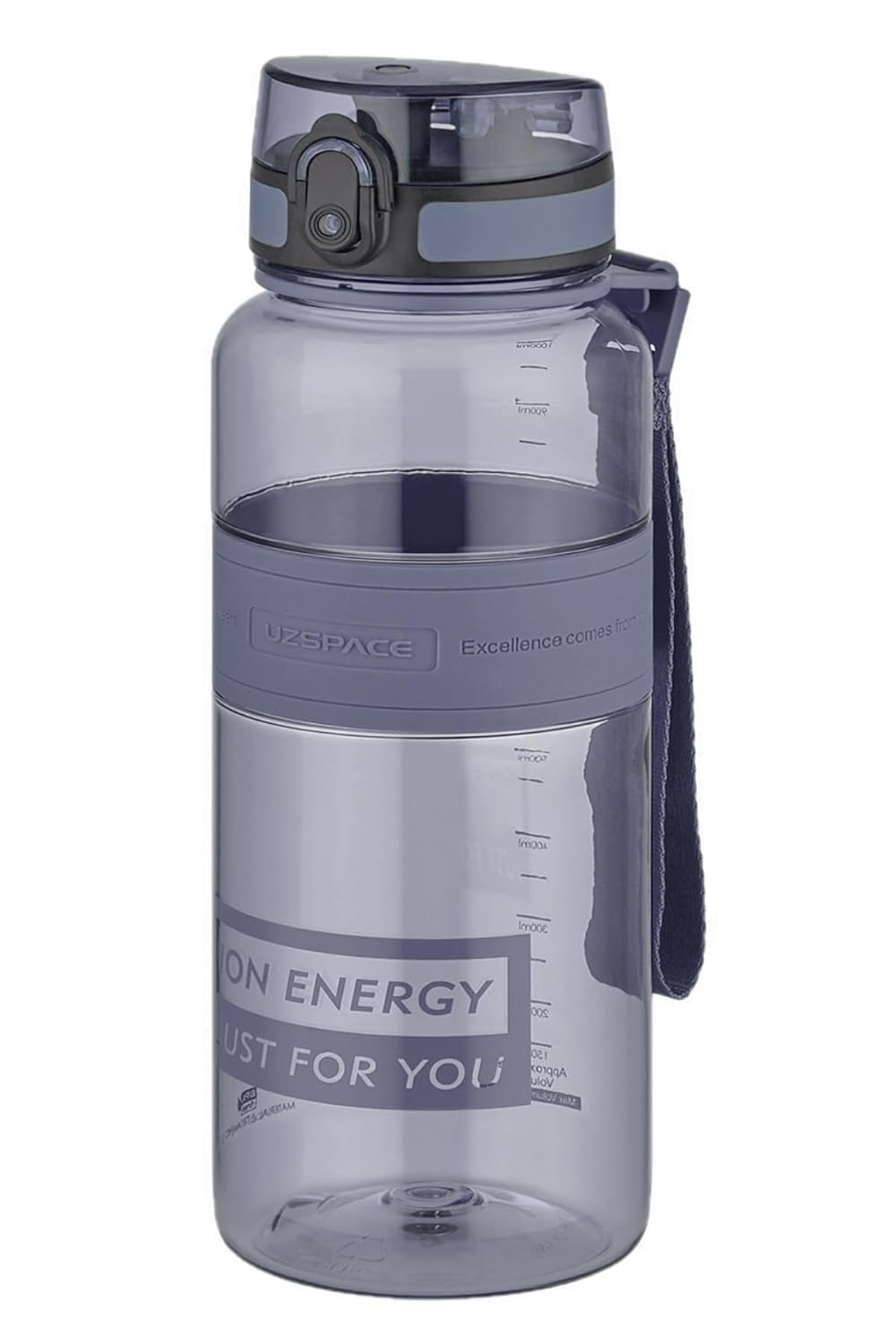 Uzspace Tritan Su Matarası 1000ml 1 Litre Büyük Boy Yenilenen Renkler