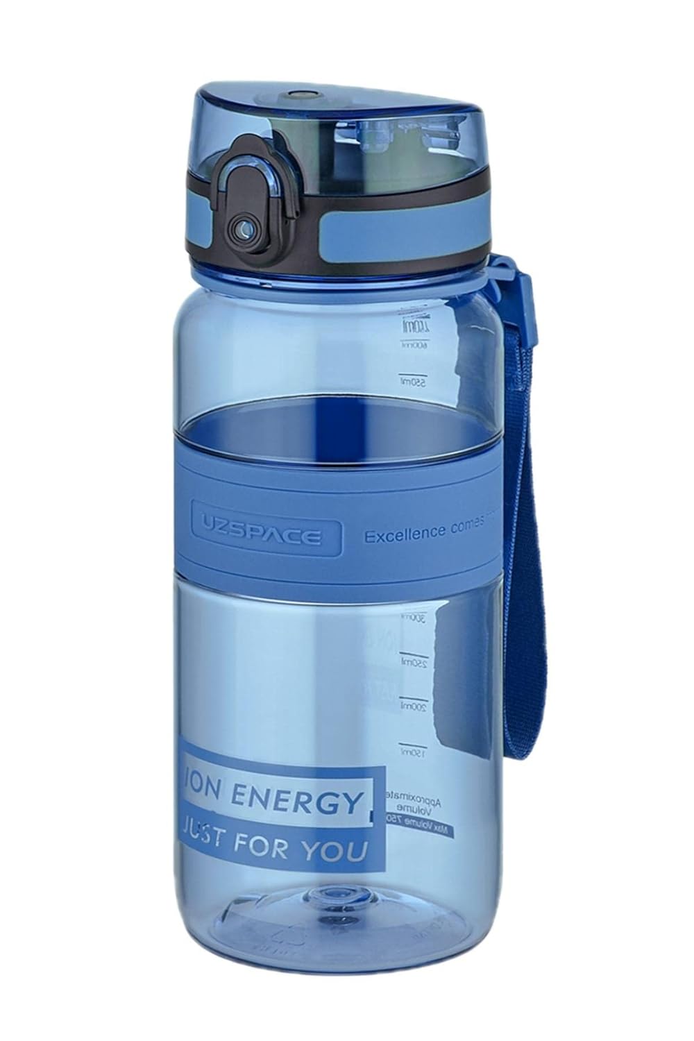 Uzspace Tritan Su Matarası 650 Ml Yenilenen Renkler Lacivert