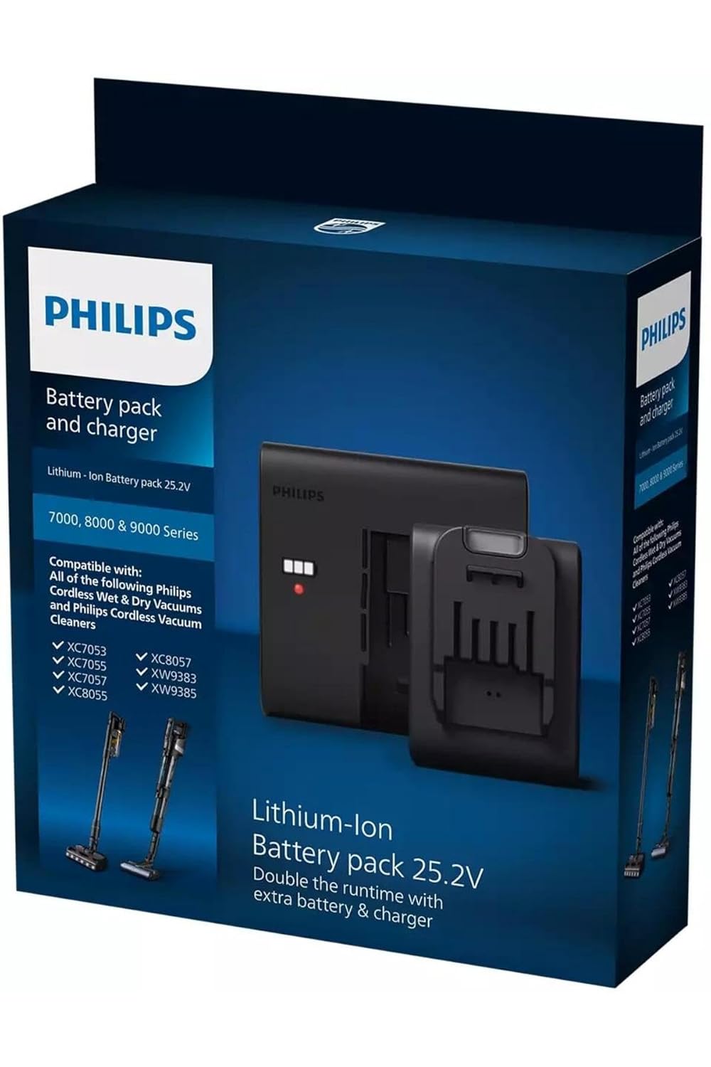 PHILIPS XV1797/01 Aqua Trio Uyumlu Yedek Pil ve Şarj Cihazı