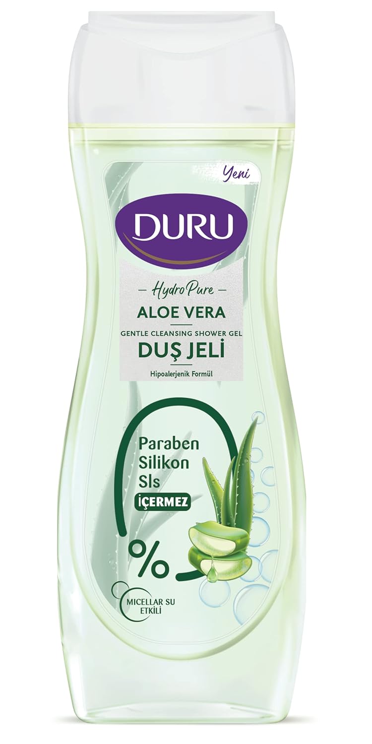 DURU HYDRO PURE Aloevera Duş Jeli, 450 Mililitre