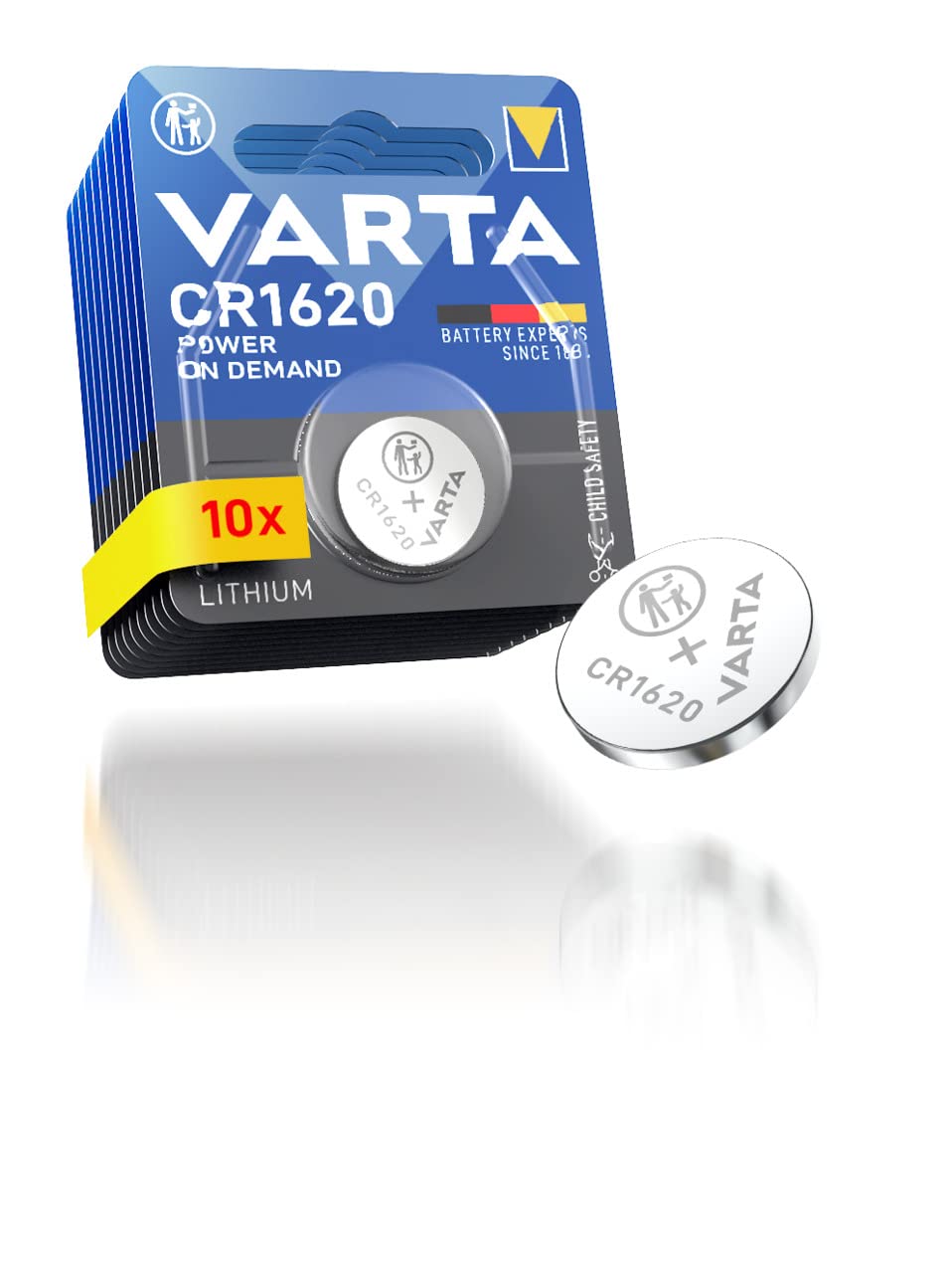 VARTA POWER ON DEMAND CR1620 Bli 1x10