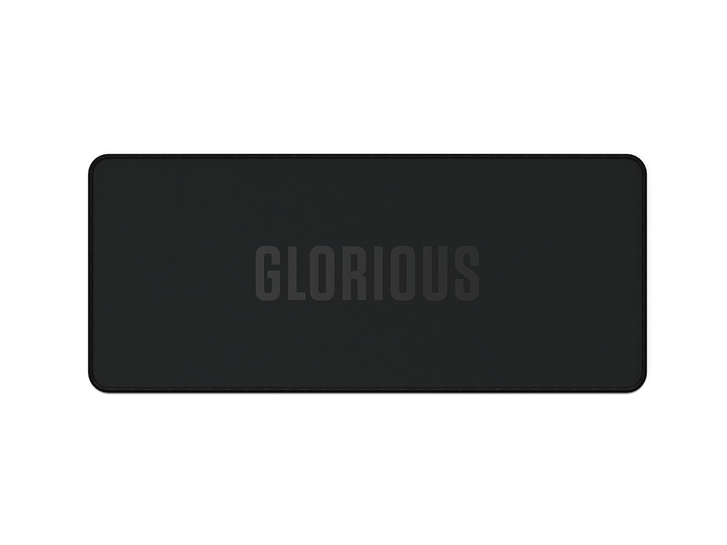 Glorious PC Gaming Race Ses Azaltıcı Dayanıklı Dikişli Kenarlı Klavye Matı (34,7 x 14,5 cm) - Kompakt Klavye Masaüstü Pedi - Kaymaz Kauçuk Taban, Yıkanabilir Bez Yüzey,