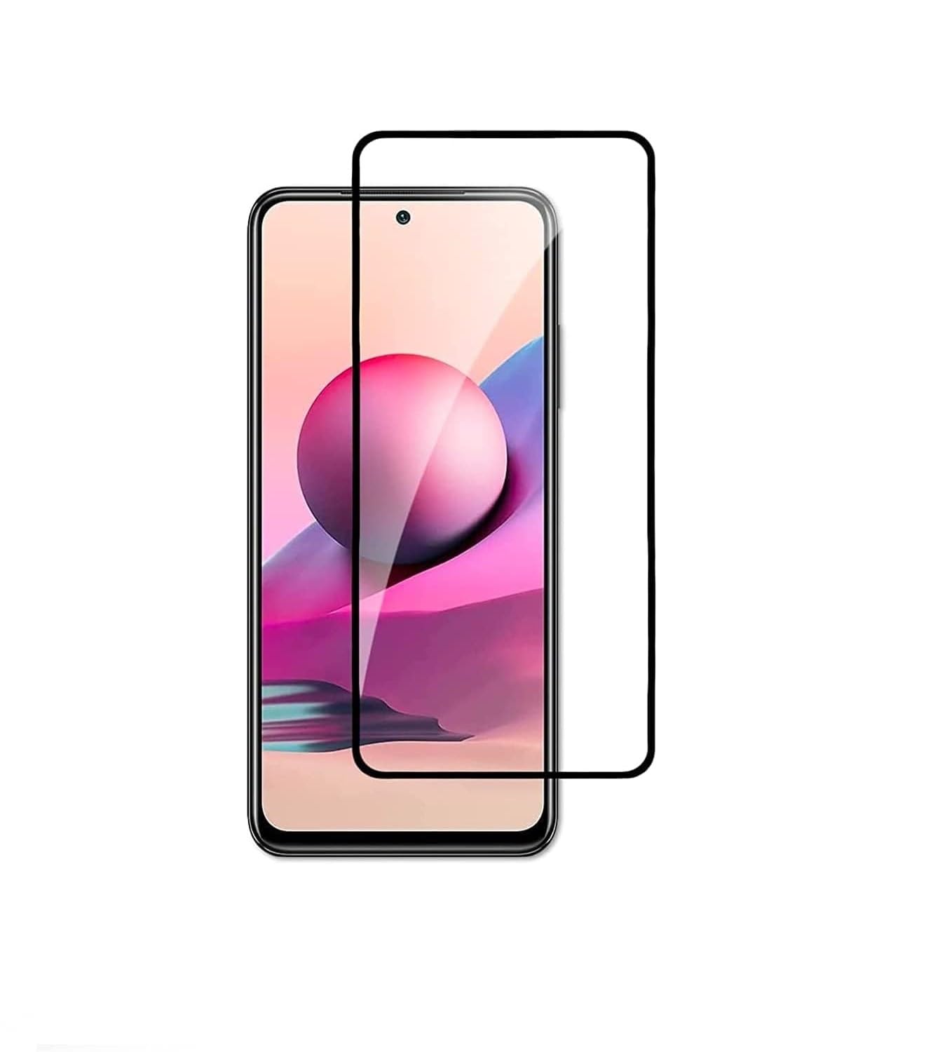 Babilden Xiaomi Redmi Note 11 Pro için Tasarlanmış Uçtan Kenara Kapsama Tam Koruma Dayanıklı Temperli Cam