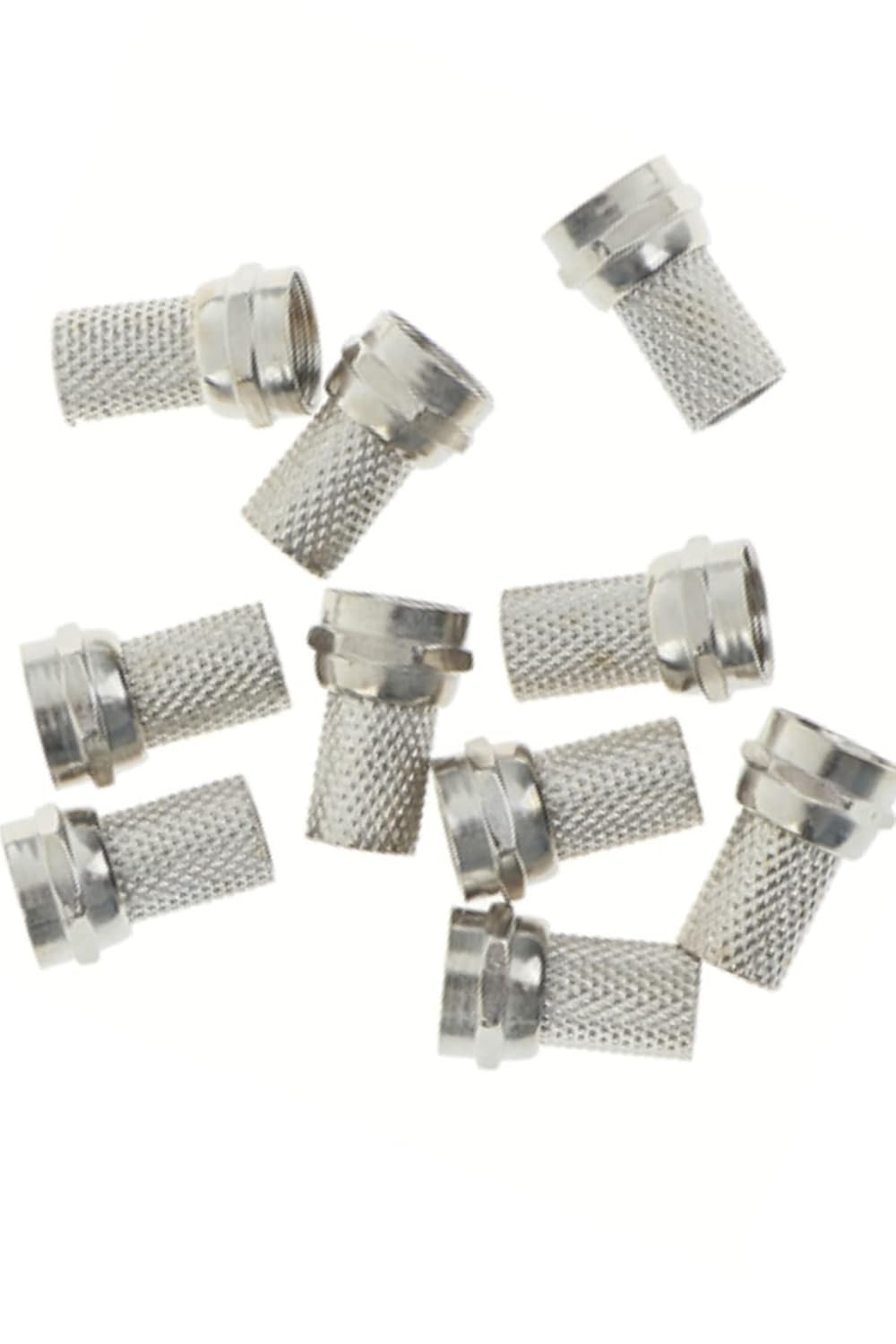 usin 10 ADET TV Uydu Kablosu RG6/U4 18MM Geniş F Konnektör