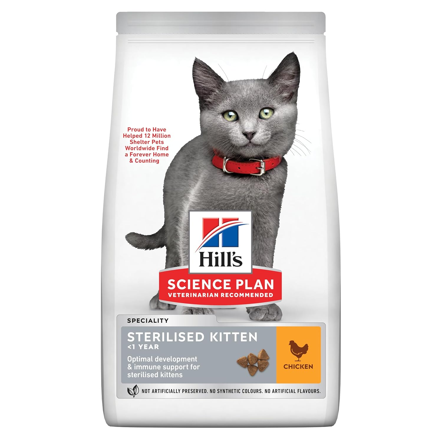 Hill's SCIENCE PLAN Tavuklu Kısırlaştırılmış Yavru Kedi Maması 10kg