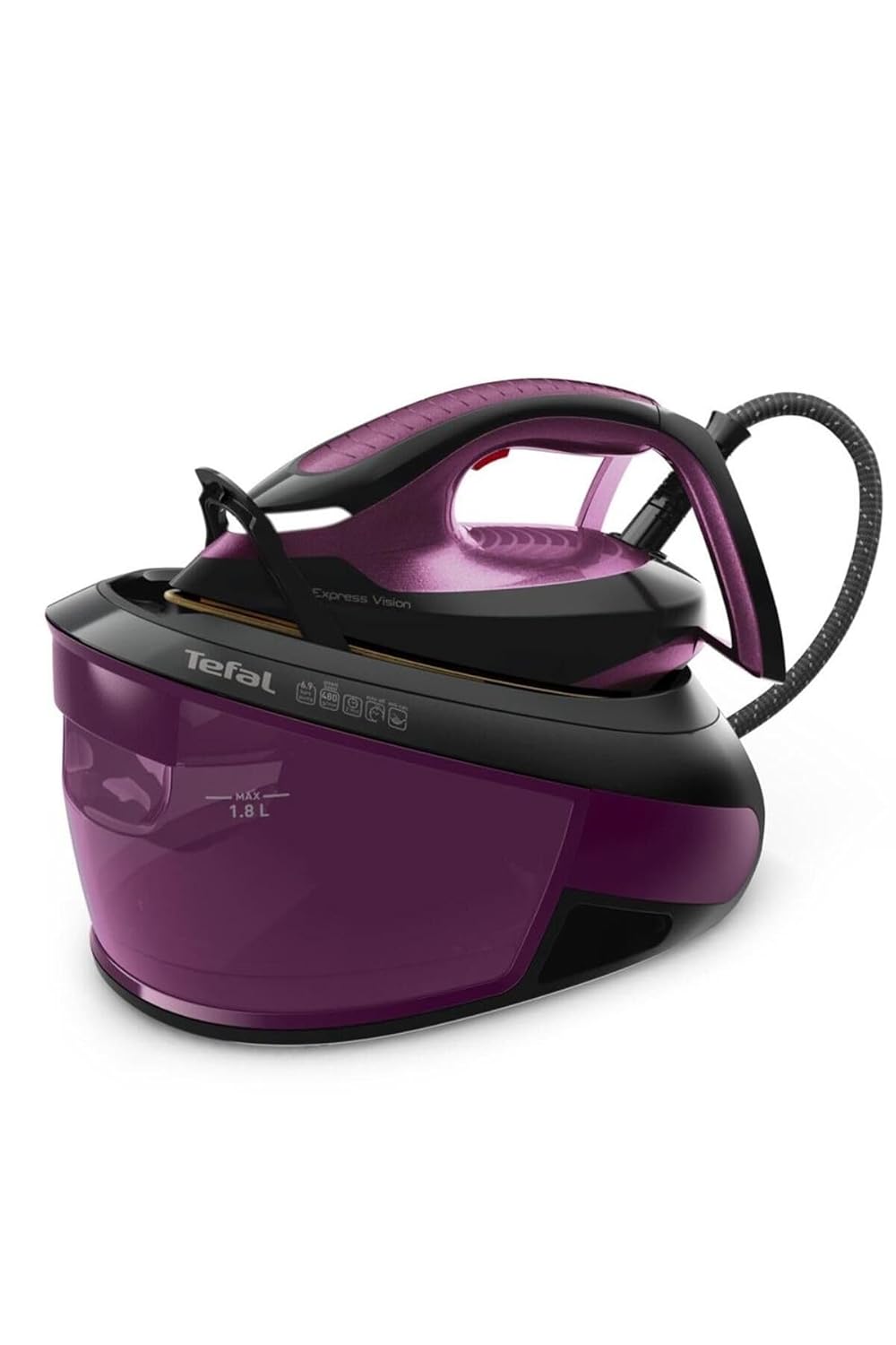 Tefal Tefal SV8152 Express Vision 130 gr Sürekli ve 480 gr Şok Buharlı 2800 Watt Buhar Kazanlı Ütü