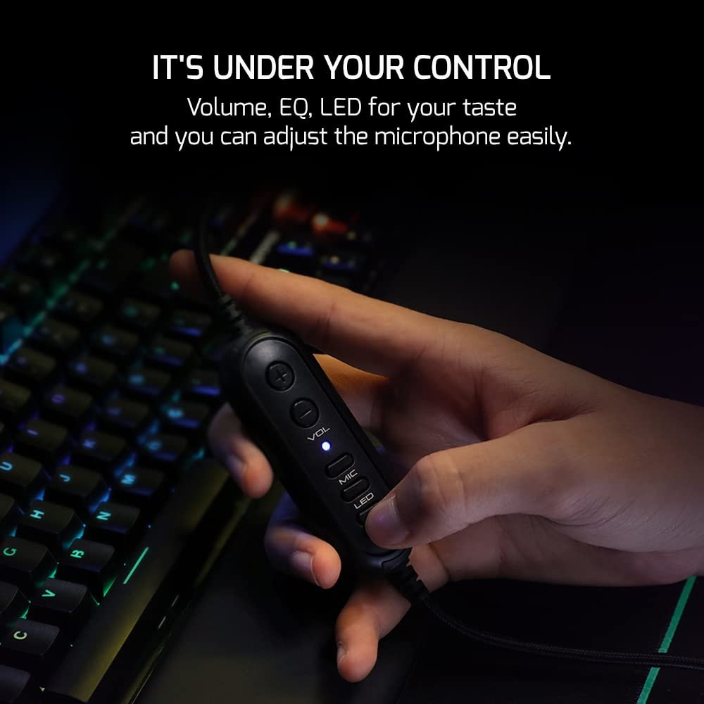 GamePower Raijin Rainbow 7.1 Surround Gaming Kulaklık