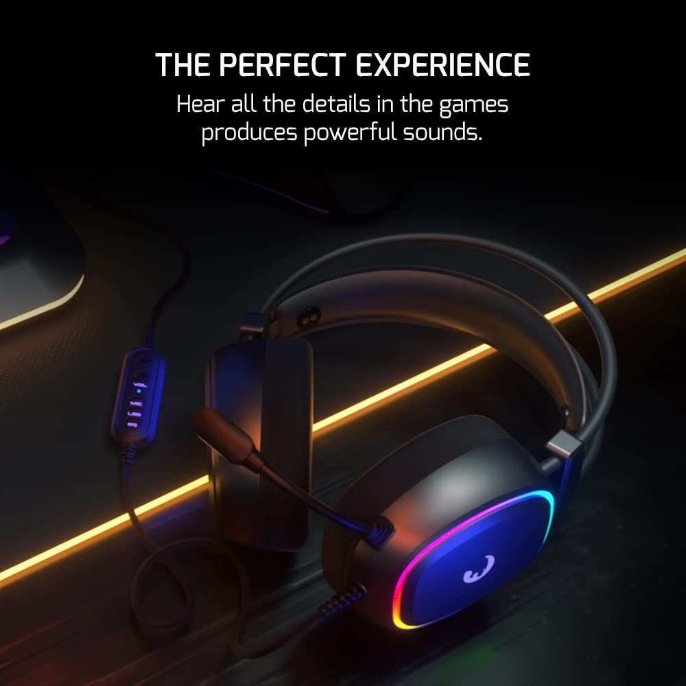 GamePower Raijin Rainbow 7.1 Surround Gaming Kulaklık
