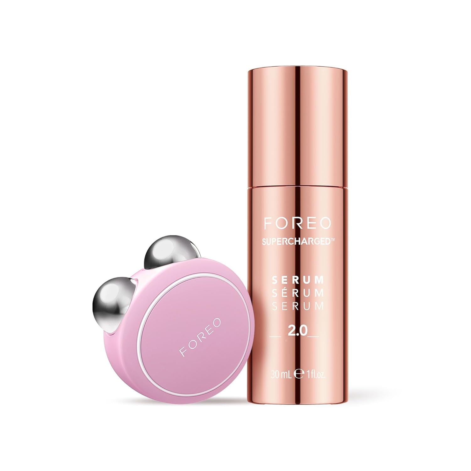 FOREO BEAR mini Firm & Fabulous + Serum Serum Serum 30 ml - Mikro Akımlı Yüz Sıkılaştırma Cihazı