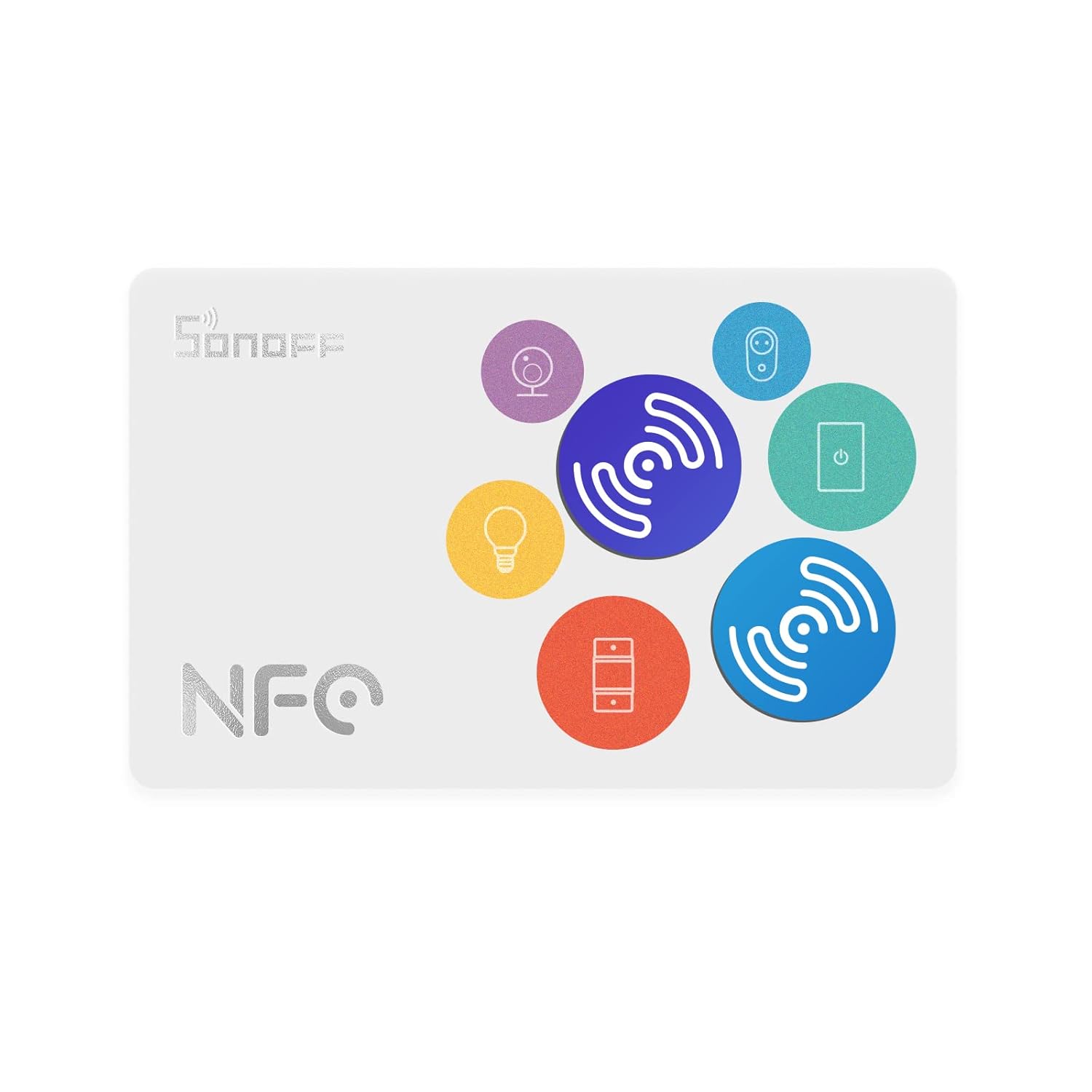 Sonoff | Akıllı NFC Etiketi Taşınabilir Su Geçirmez PVC Kartlar