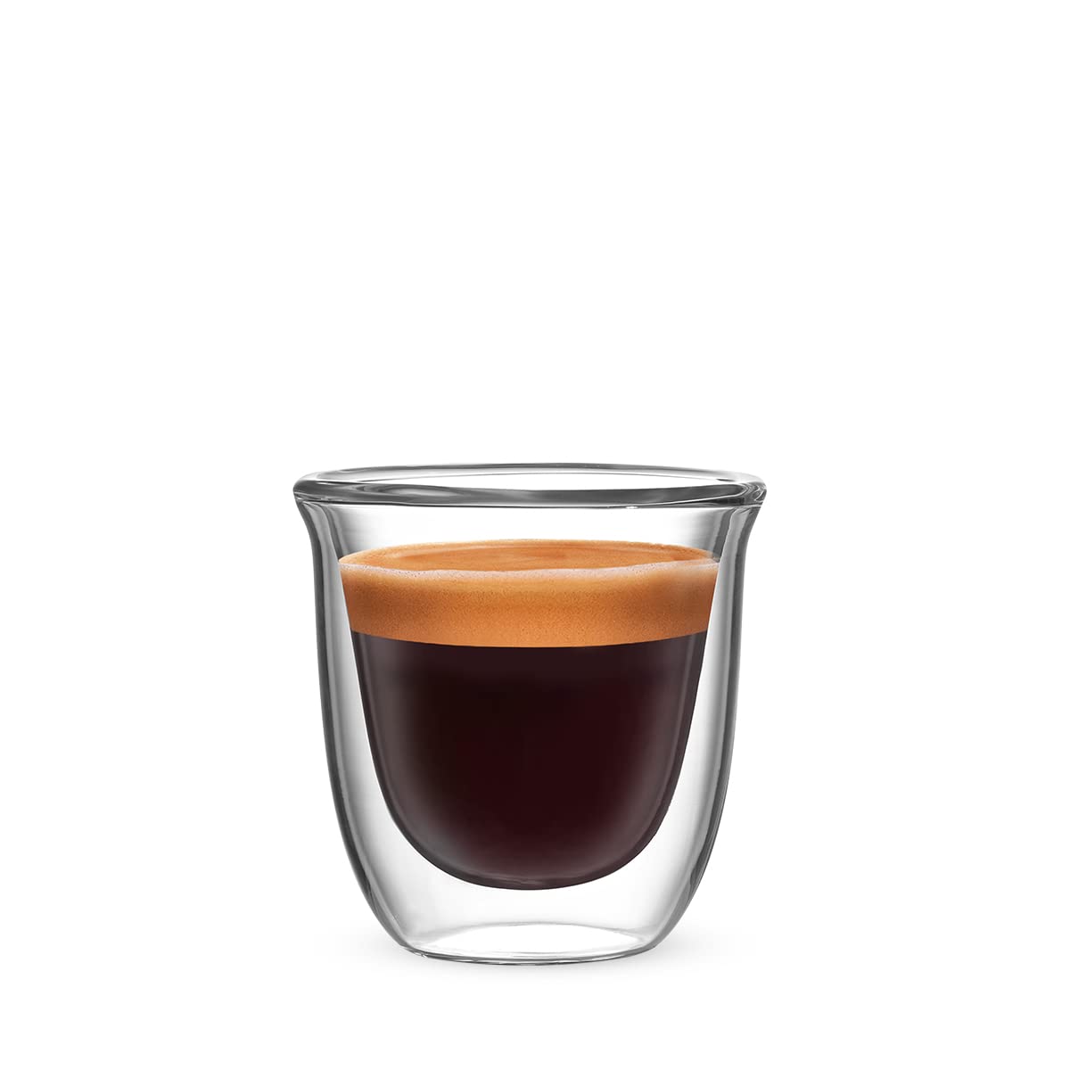 Bialetti - Firenze Çift Duvarlı Cam Bardak 80Ml 2'Li Set