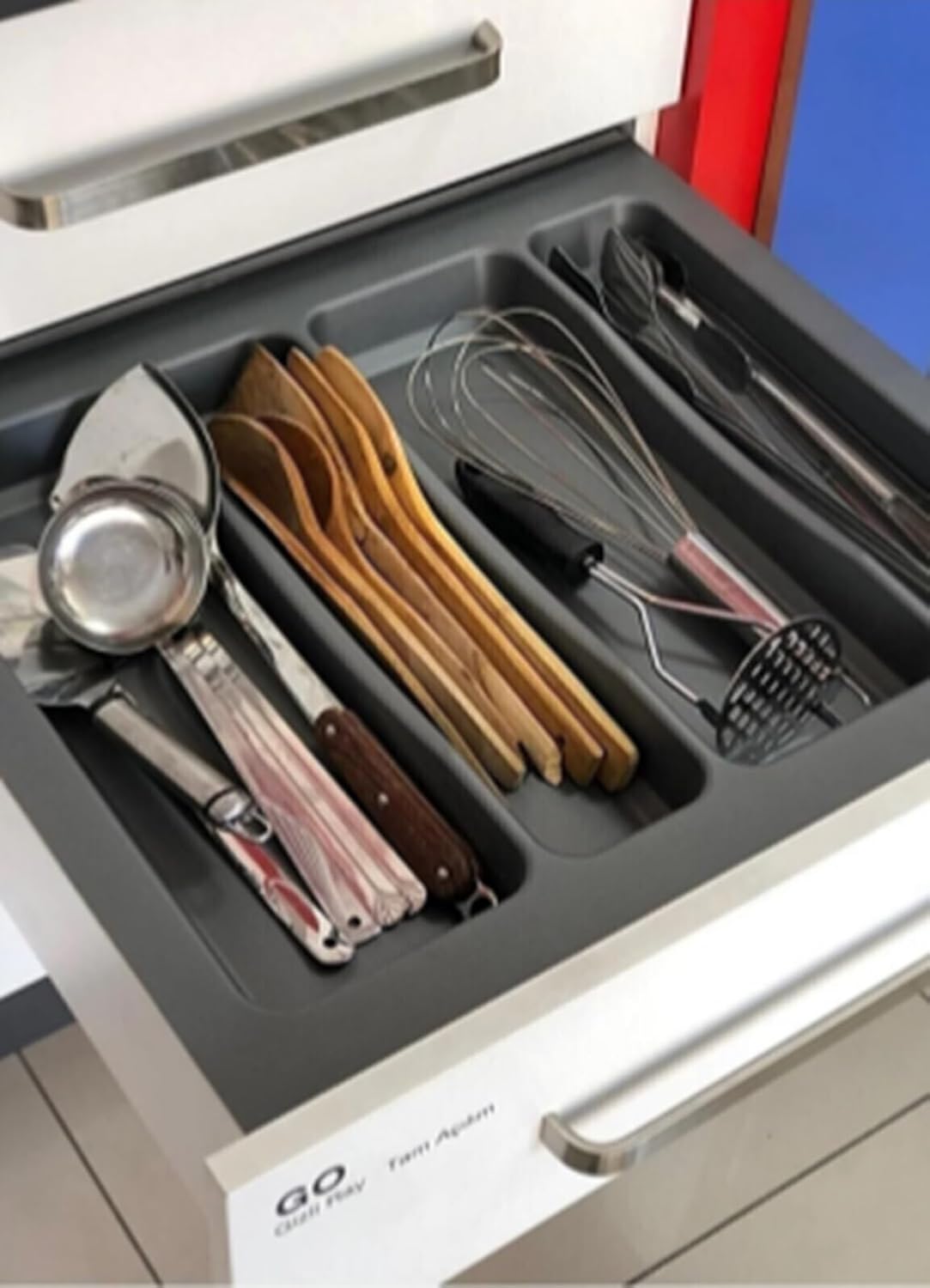 ALMITAL 55x49 Cm_antrasit Plastik Desenli Kepçelik (50x40 cm'e kadar kesilebilir.) Maket Bıçağı Hediyeli