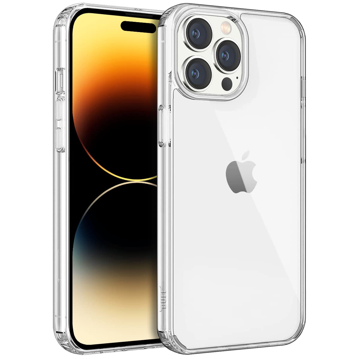 BUFF LABS iPhone 14 Pro Air Hybrid Kılıf Crystal Clear