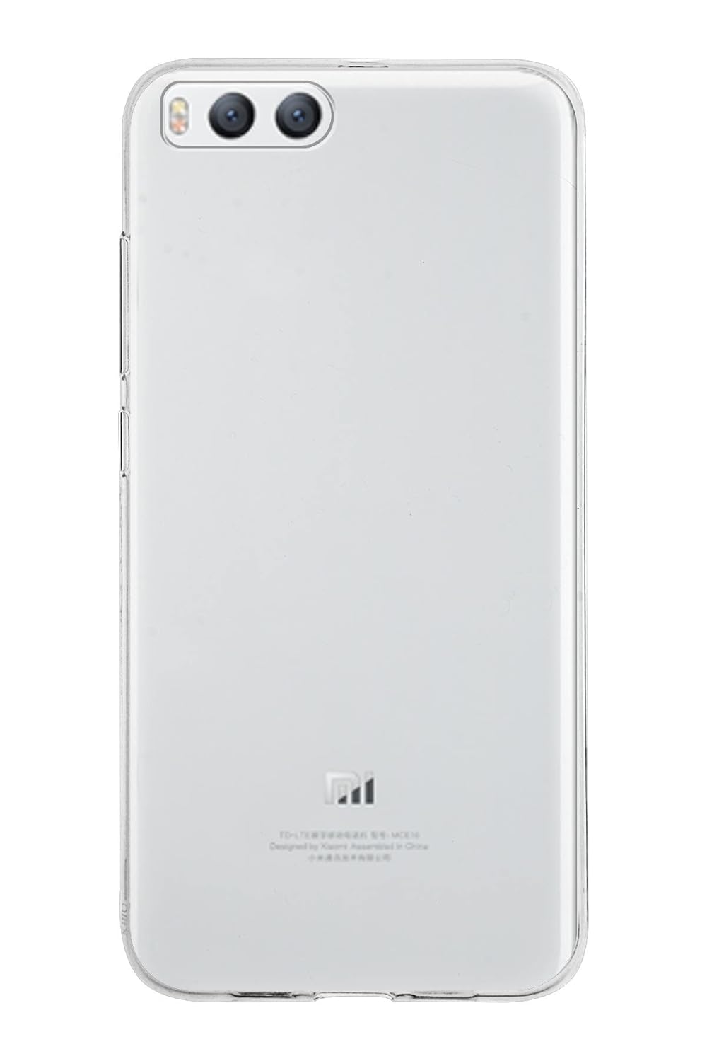 KZY İLETİŞİM Xiaomi Mİ 6 ile uyumlu Kapak 1mm Şeffaf Silikon Kılıf