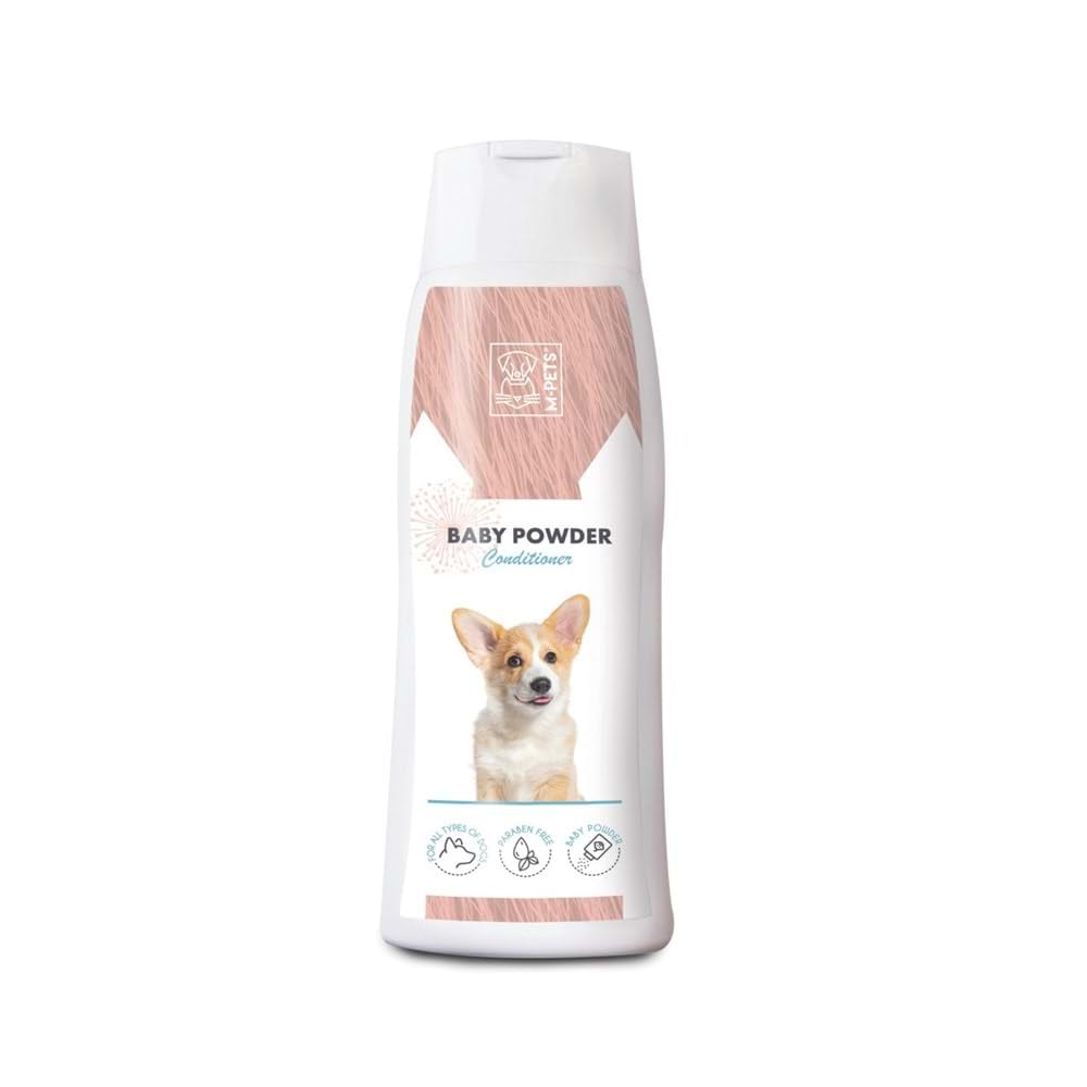 M-PETS DOG CONDITIONER BABY POWDER 250ML