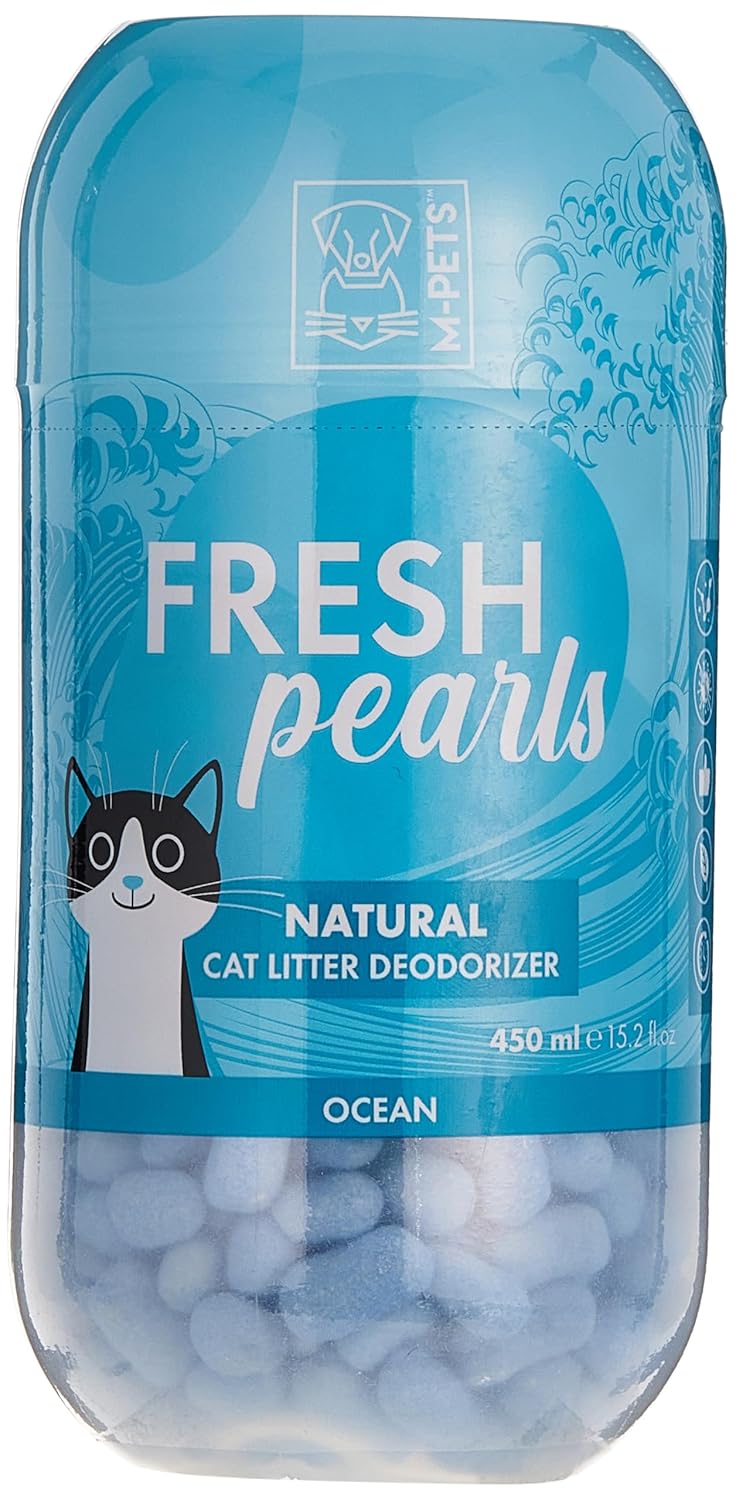M-PETS FRESH PEARLS KEDİ KUMU DEODORANT OKYANUS KOKULU 450ML