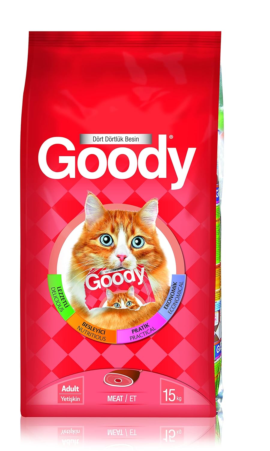 Goody Dana Etli Yetişkin Kedi Maması 15 KG